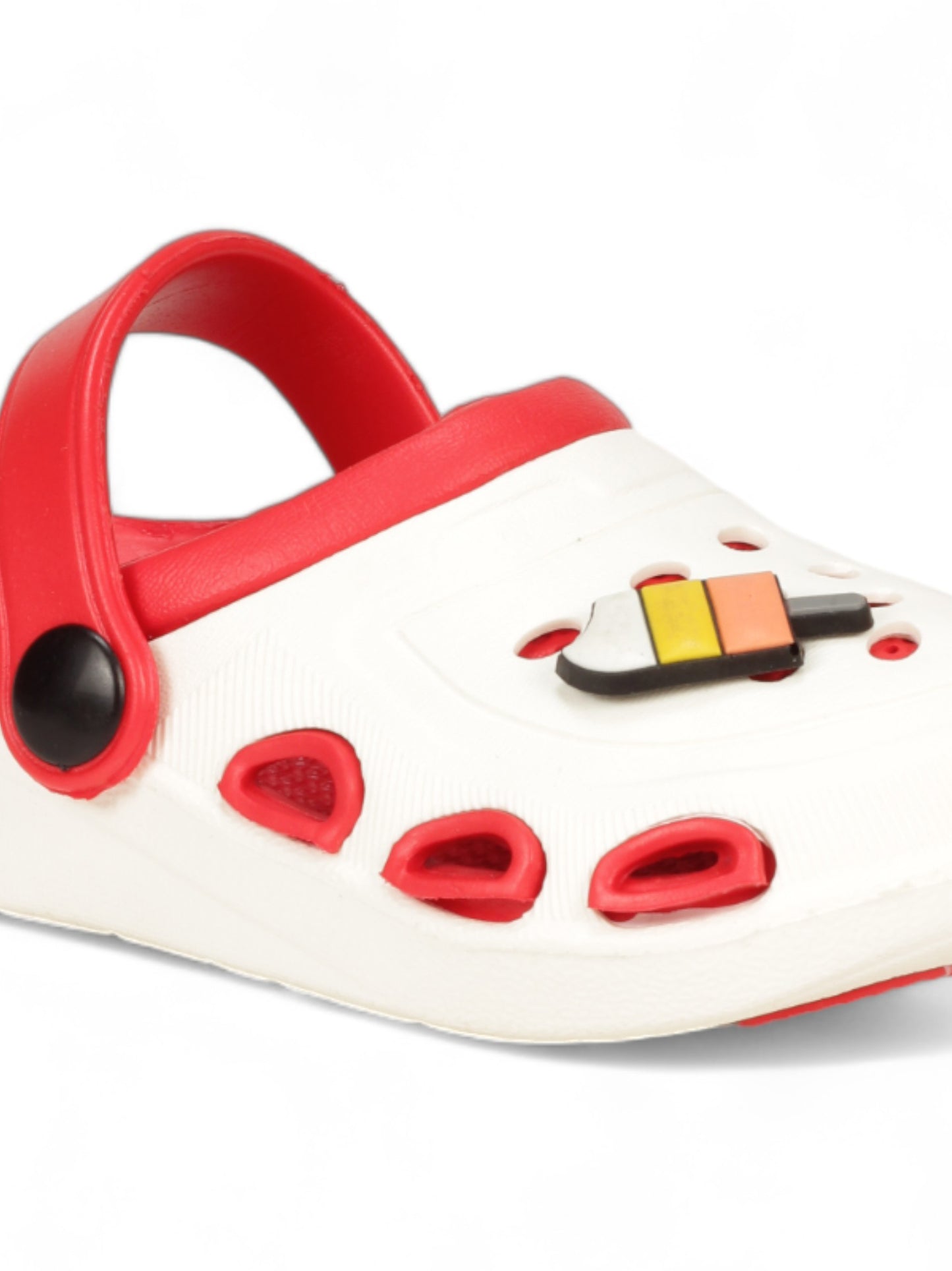 Ice Cream Applique Anti-Slip Clogs - Cream