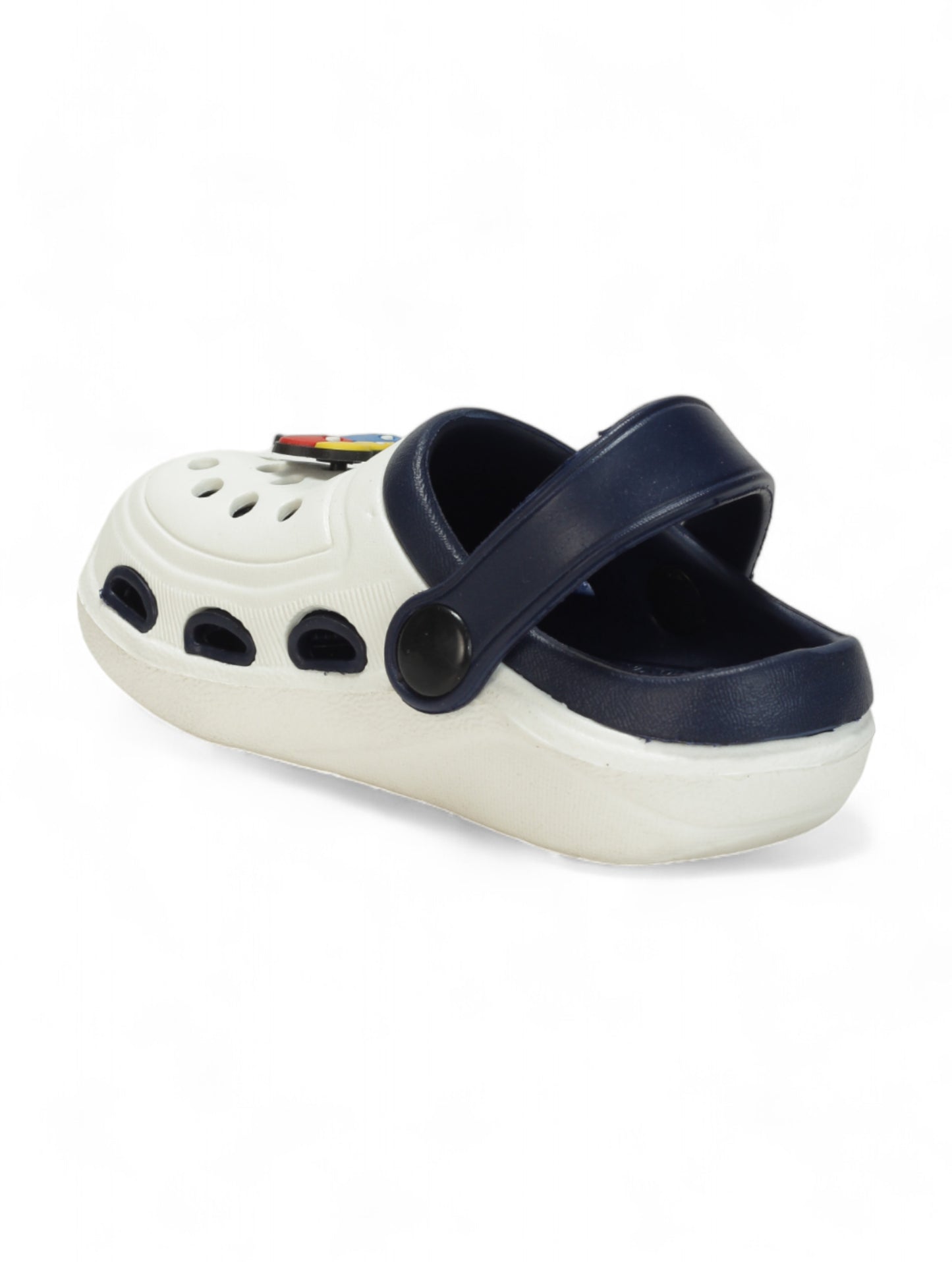 Balloon Applique Anti-Slip Clogs - Cream