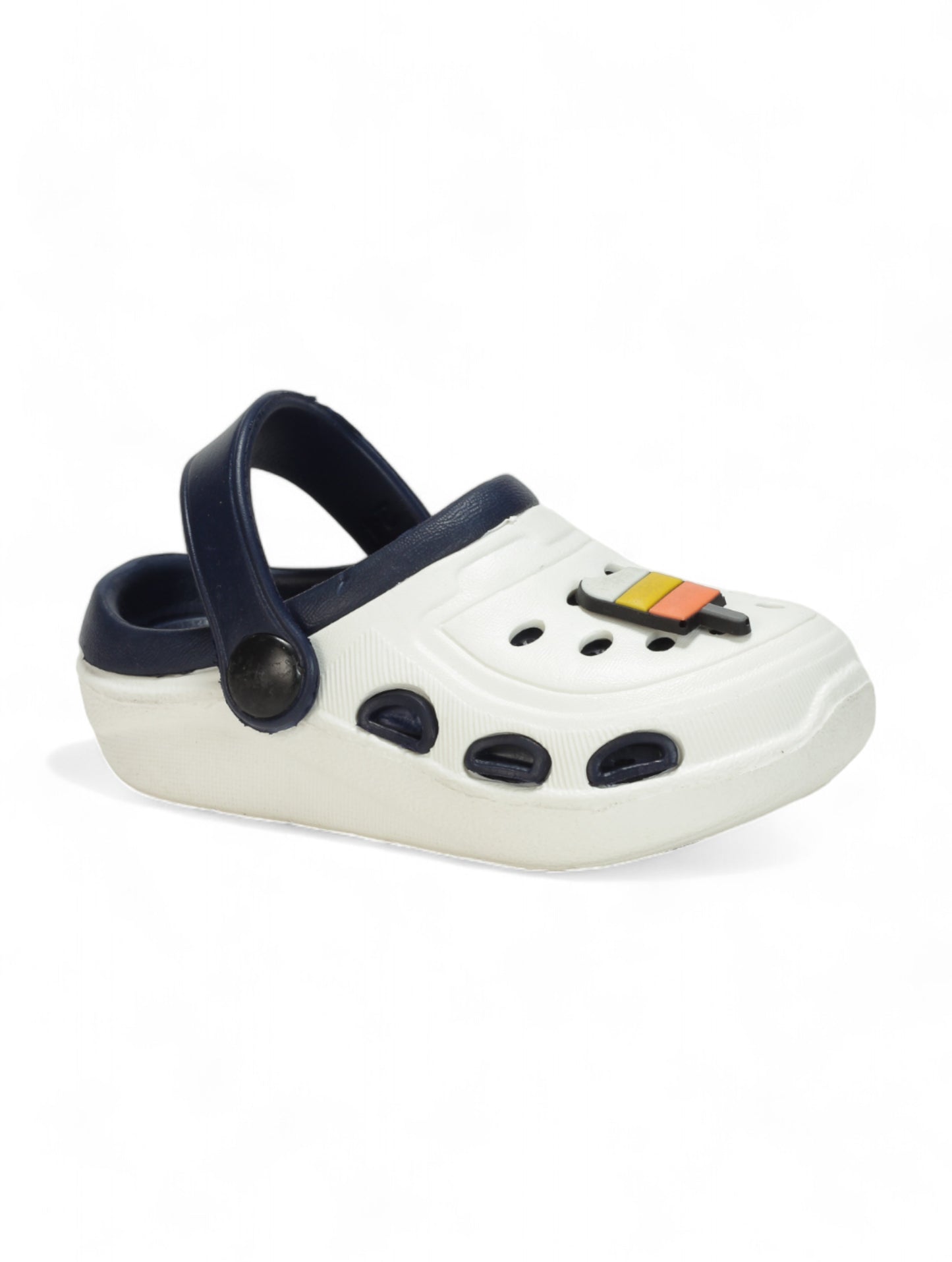 Ice Cream Applique Anti-Slip Clogs - Cream