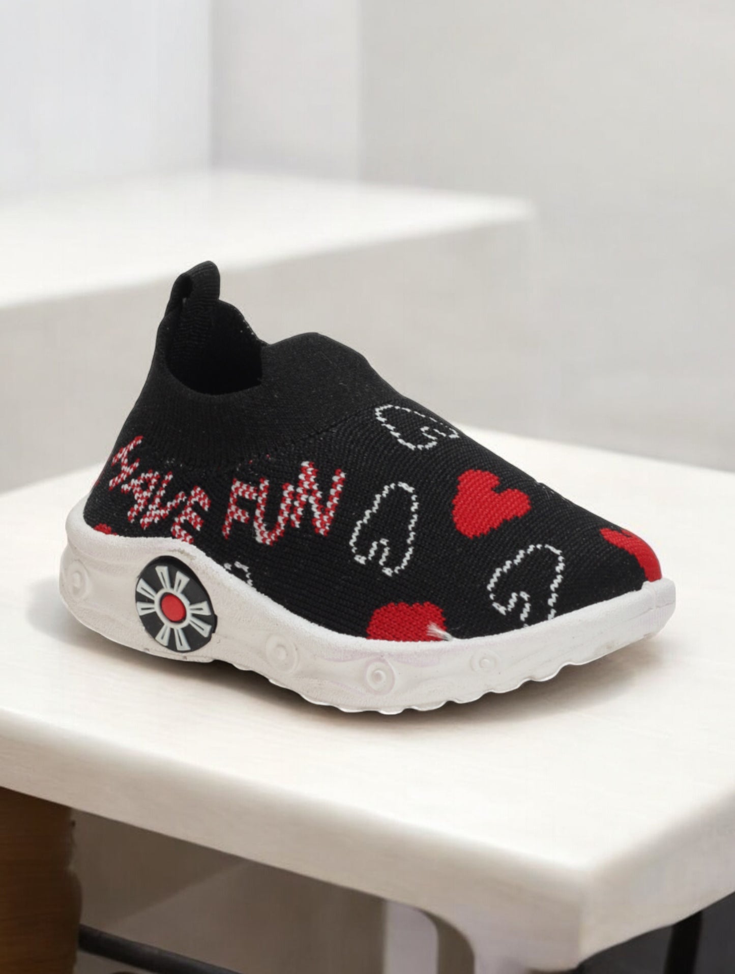 Slip On Musical Chu Chu Shoes - Black