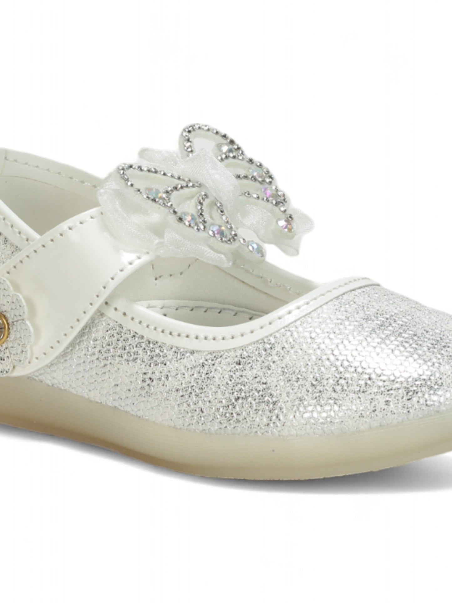 Bellies With Velcro Closure - White