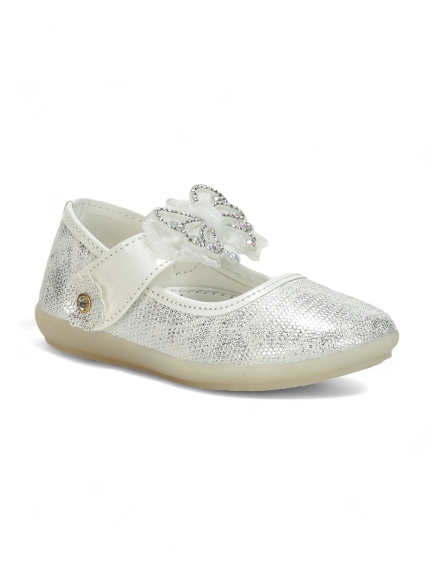 Bellies With Velcro Closure - White