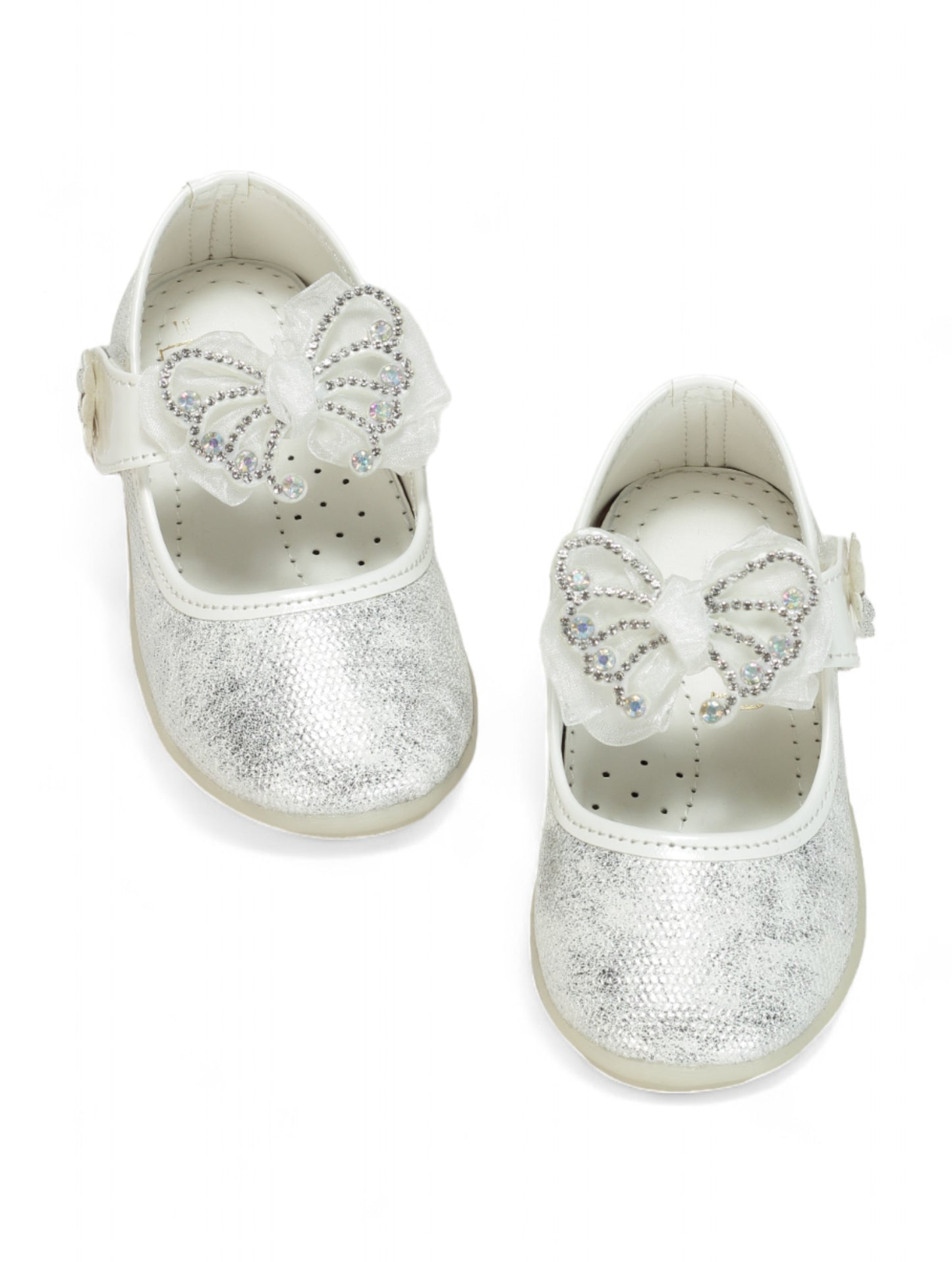 Bellies With Velcro Closure - White