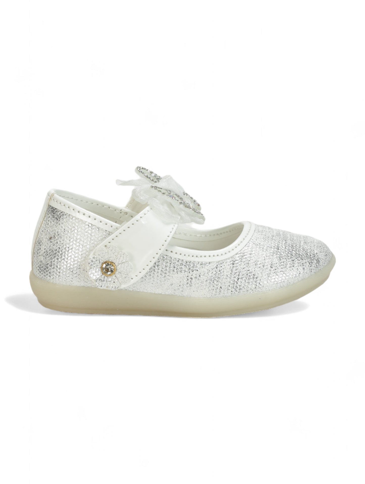 Bellies With Velcro Closure - White