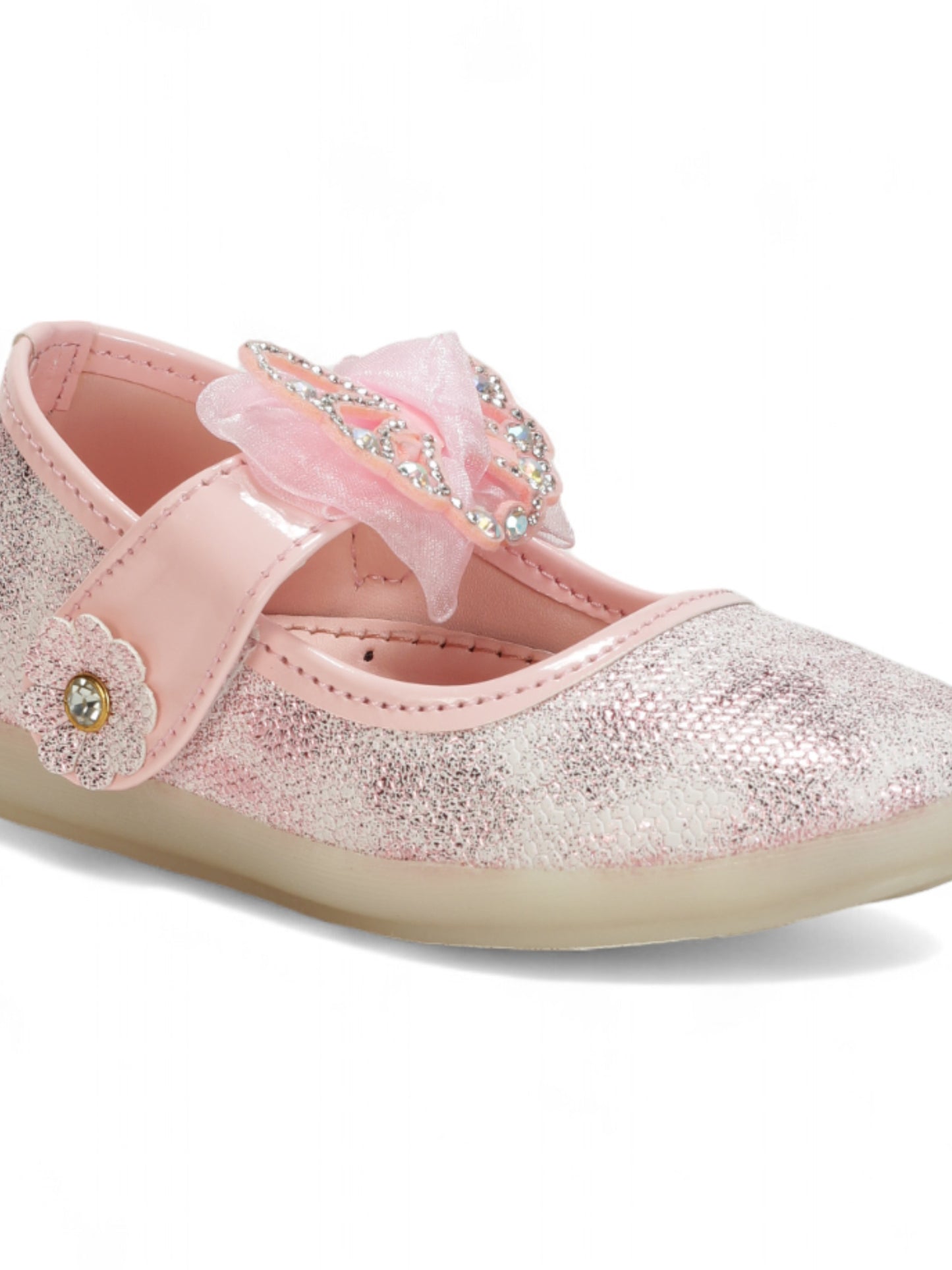Bellies With Velcro Closure - Pink