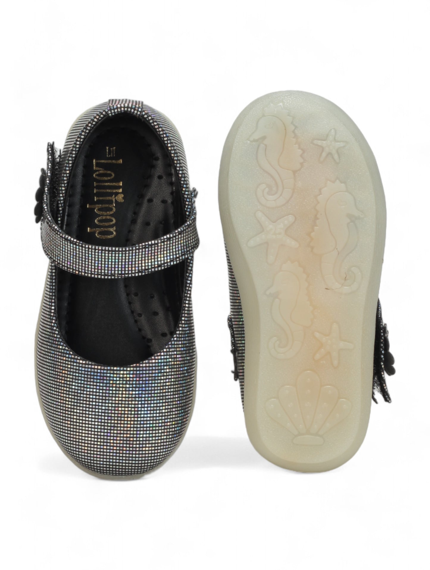 Bellies With Velcro Closure - Black