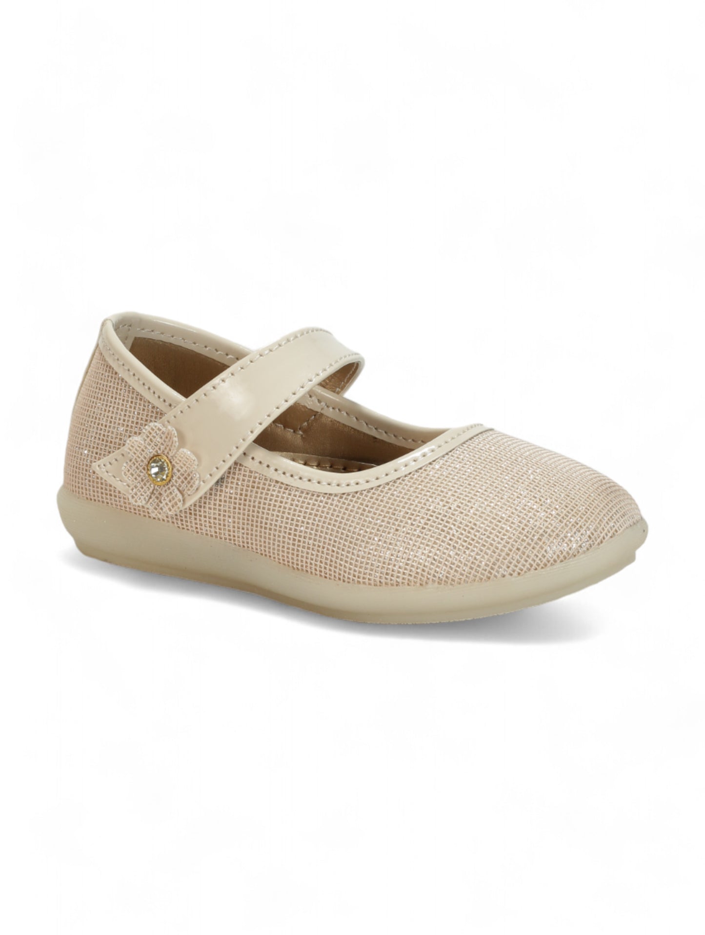 Bellies With Velcro Closure - Beige