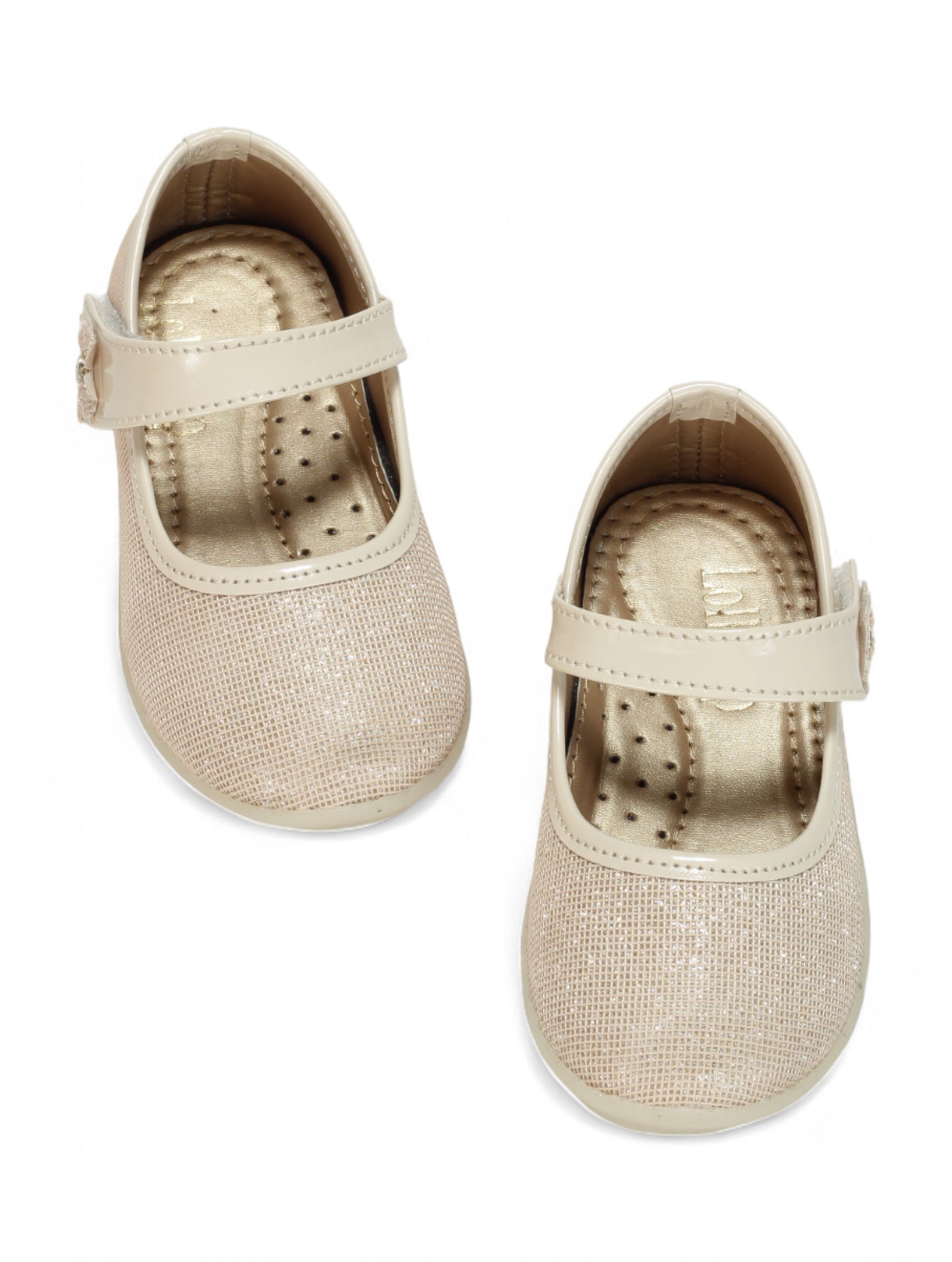 Bellies With Velcro Closure - Beige