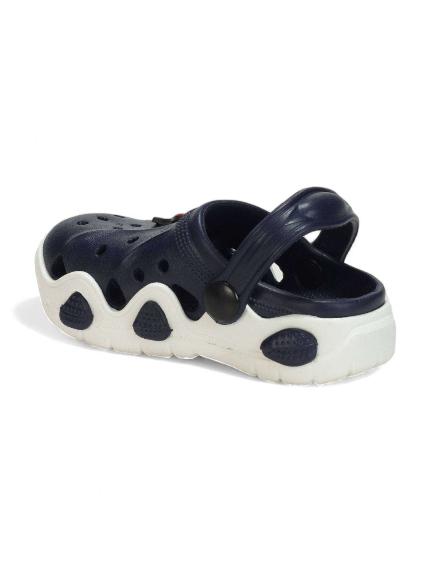 Balloon Applique Anti-Slip Clogs - Navy Blue
