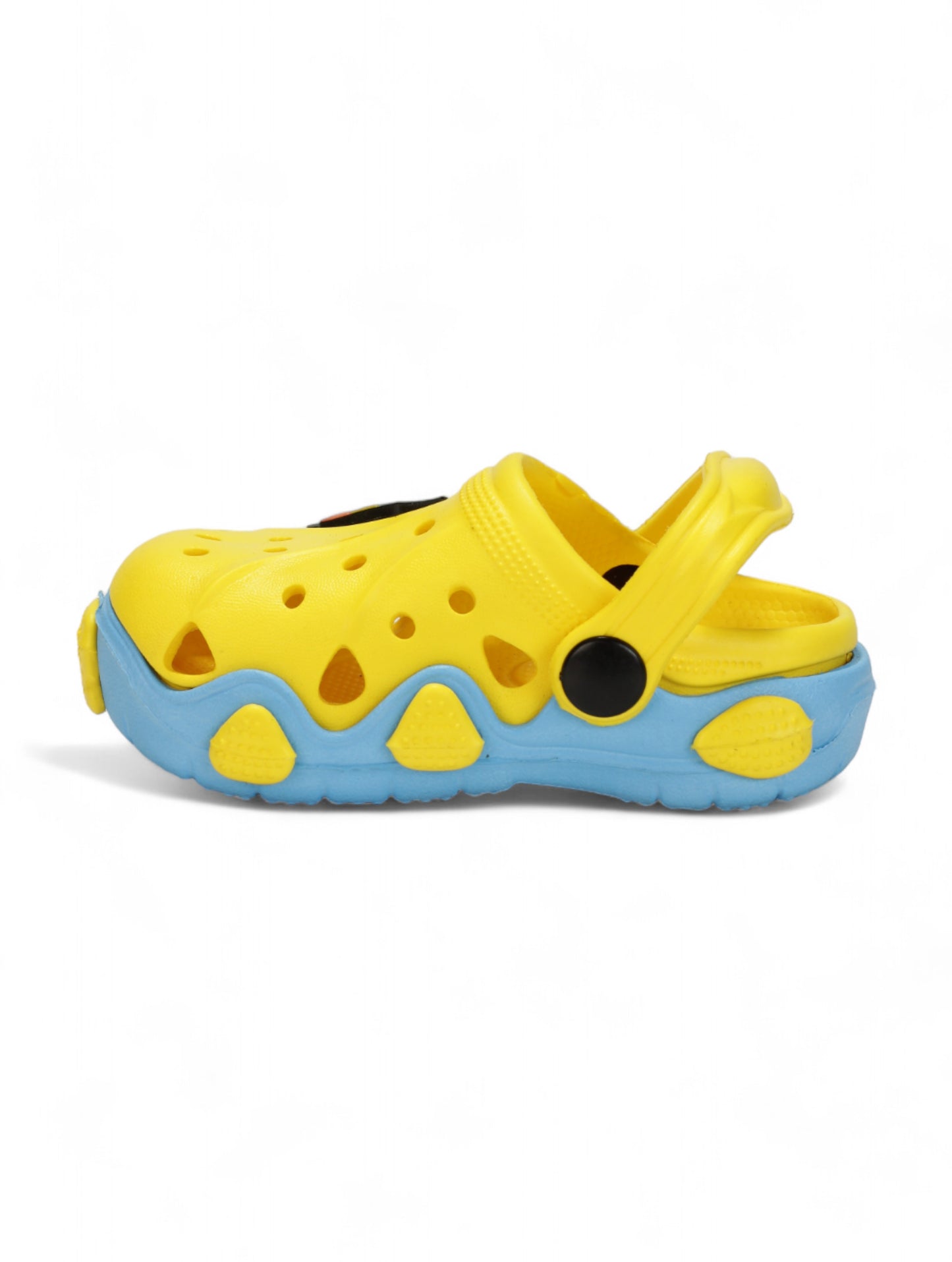Ice Yellow Applique Anti-Slip Clogs - Yellow
