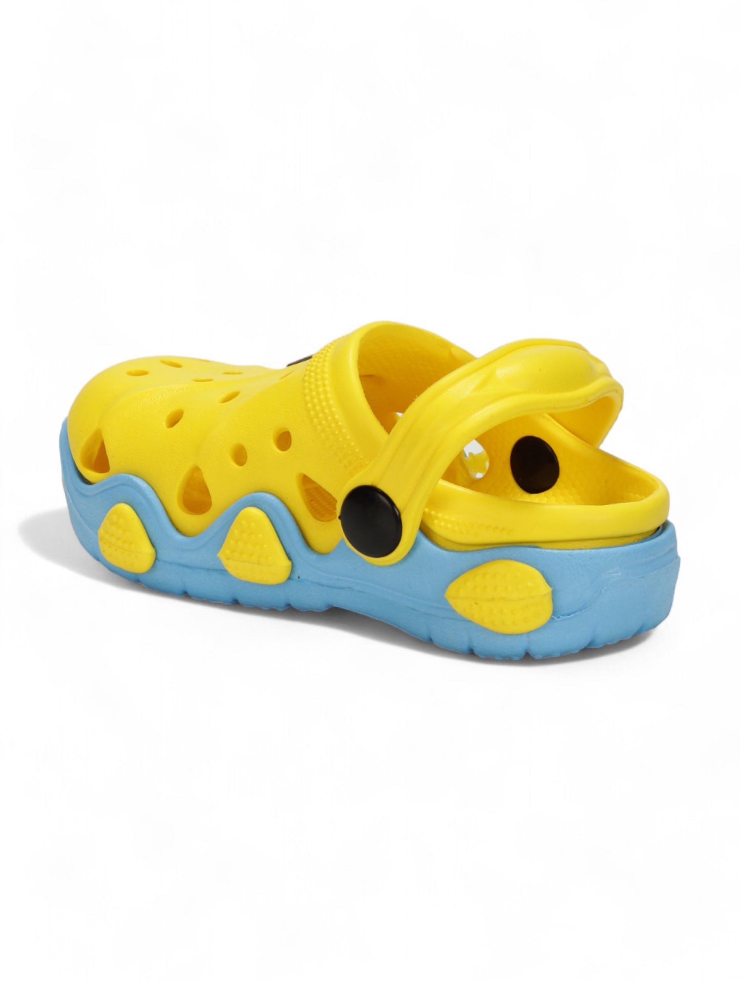 Ice Yellow Applique Anti-Slip Clogs - Yellow