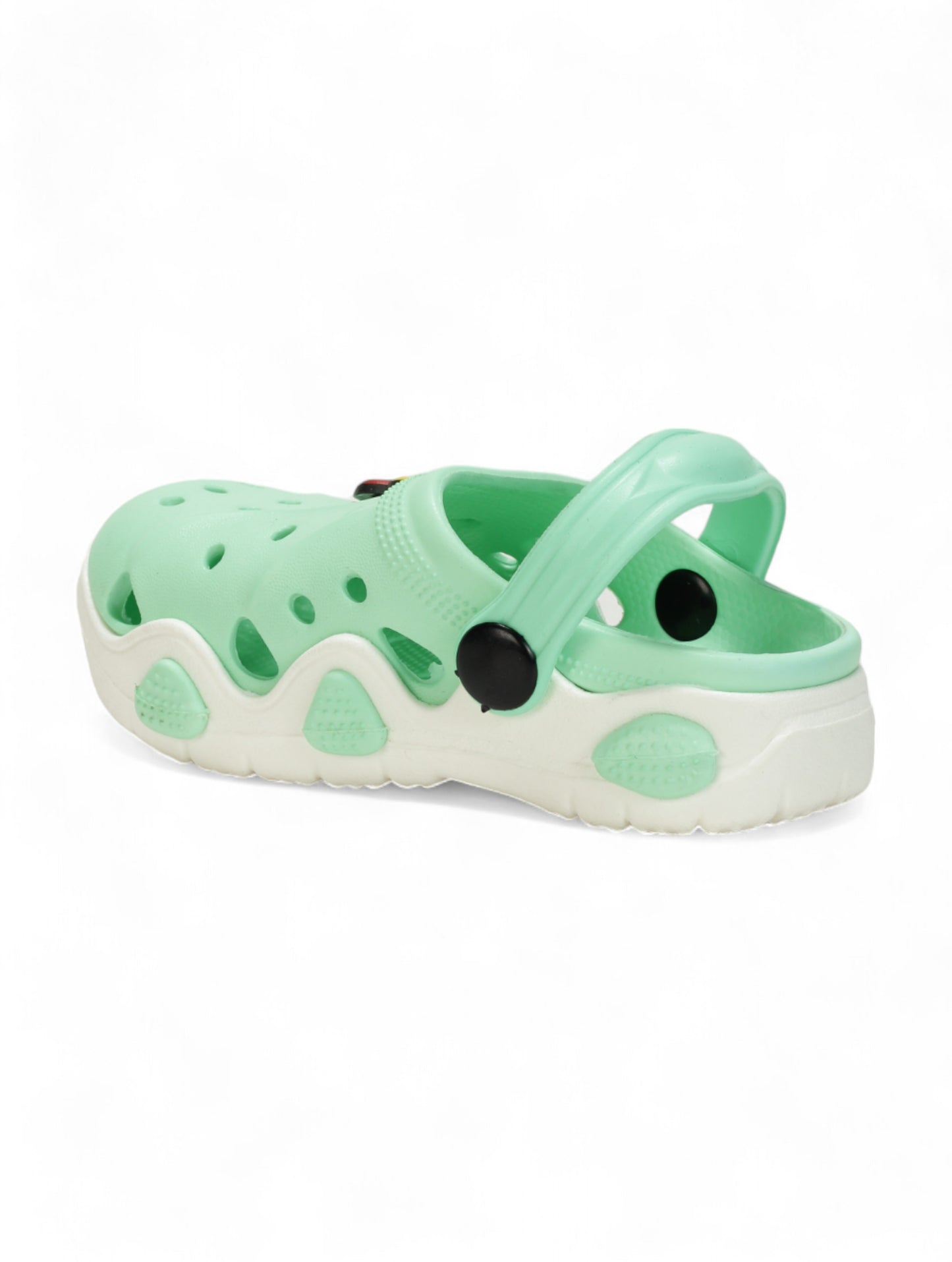 Balloon Applique Anti-Slip Clogs - Green