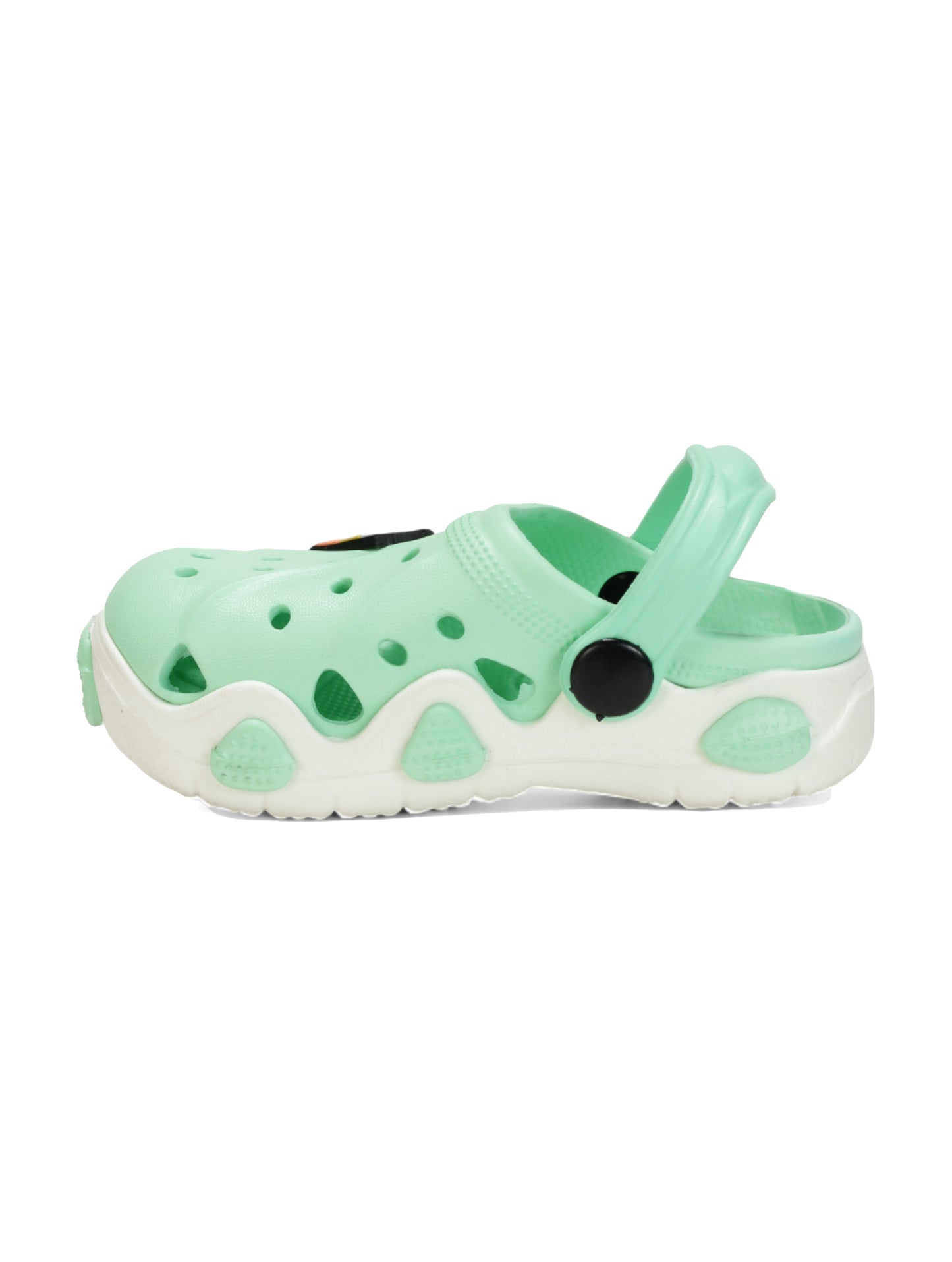 Ice Green Applique Anti-Slip Clogs - Green