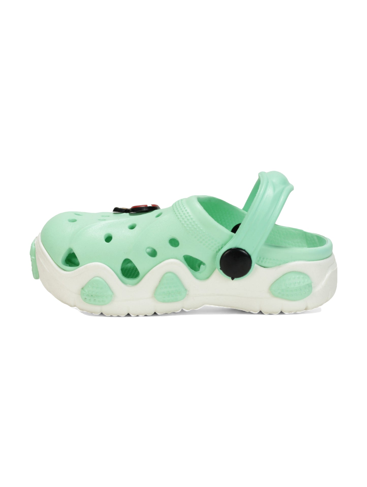 Mushroom Applique Anti-Slip Clogs - Green