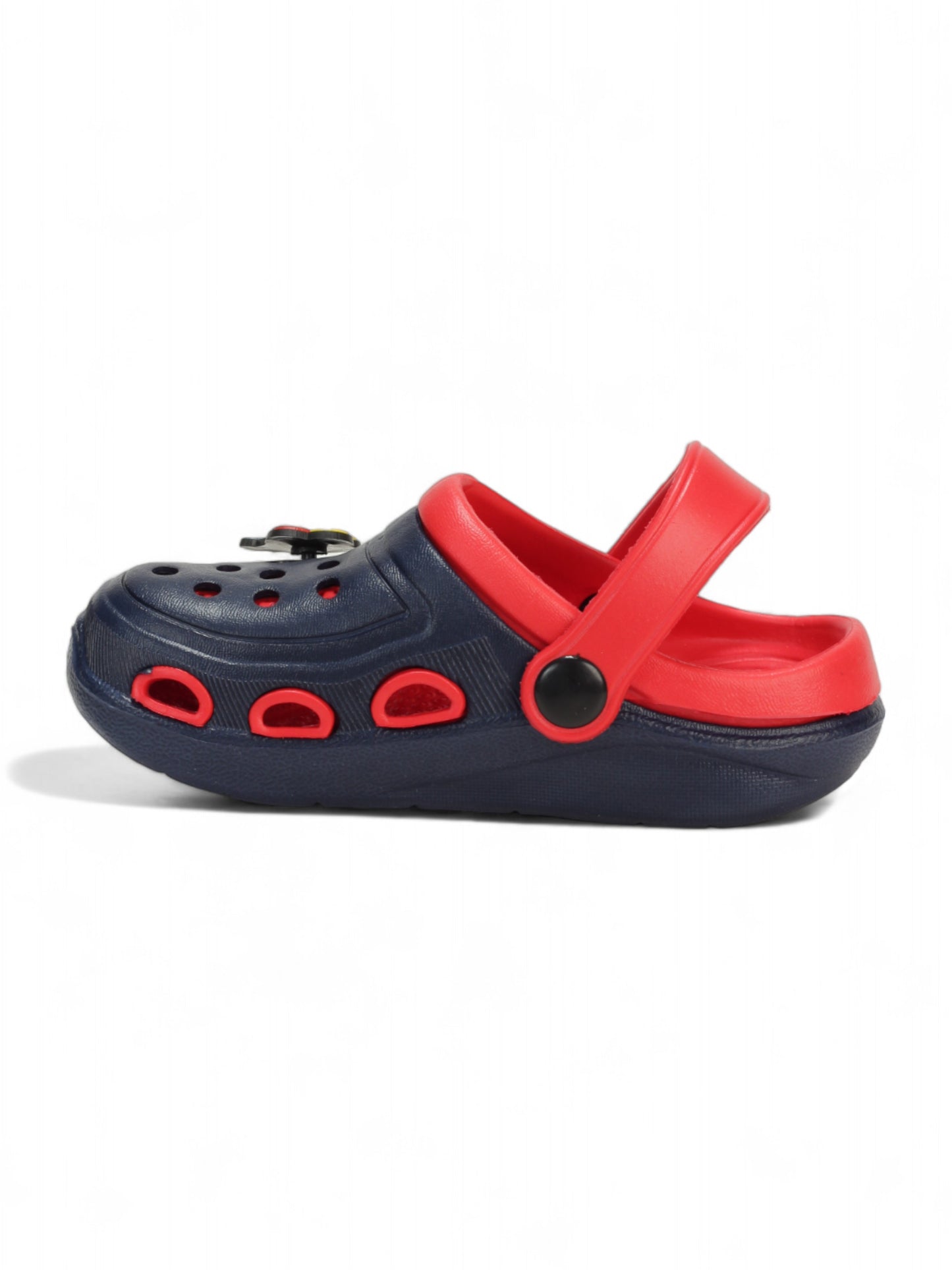 Balloon Applique Anti-Slip Clogs - Navy Blue