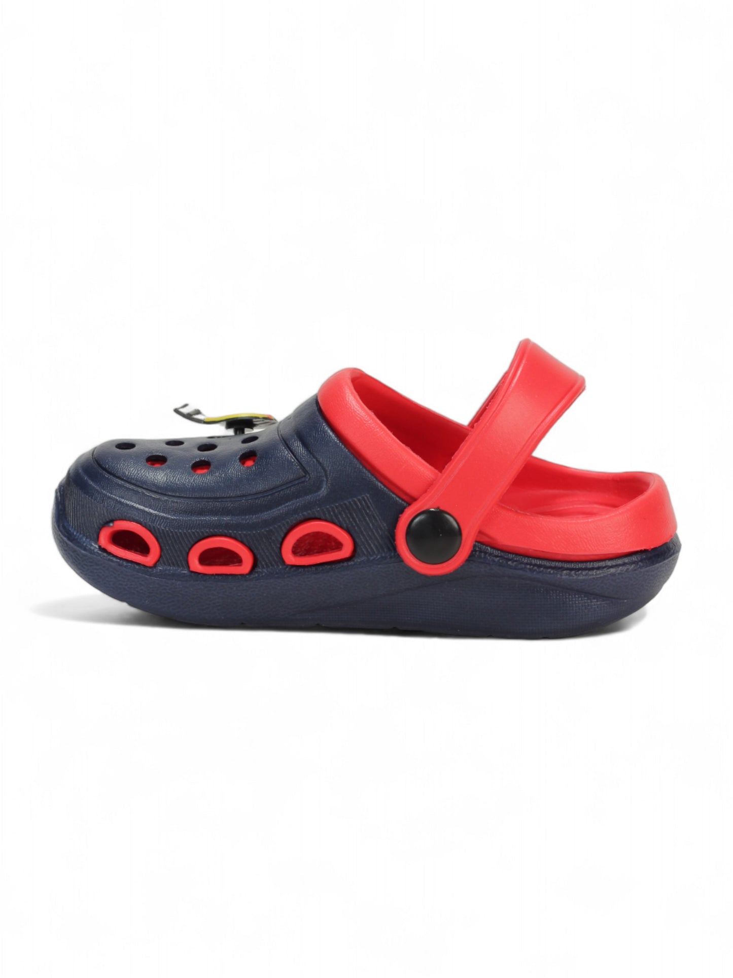 Hot Air Balloon Applique Anti-Slip Clogs - Navy Blue