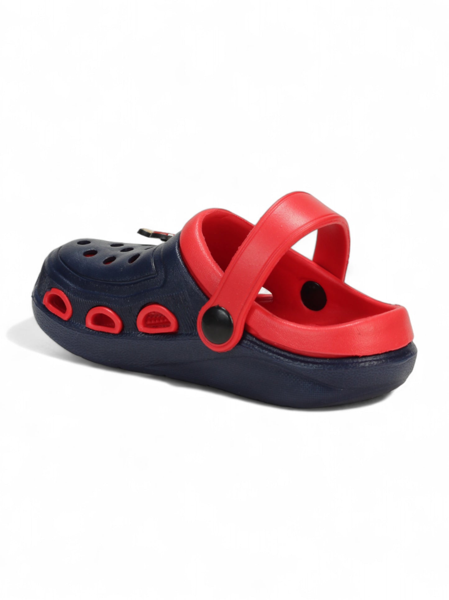 Mushroom Applique Anti-Slip Clogs - Navy Blue