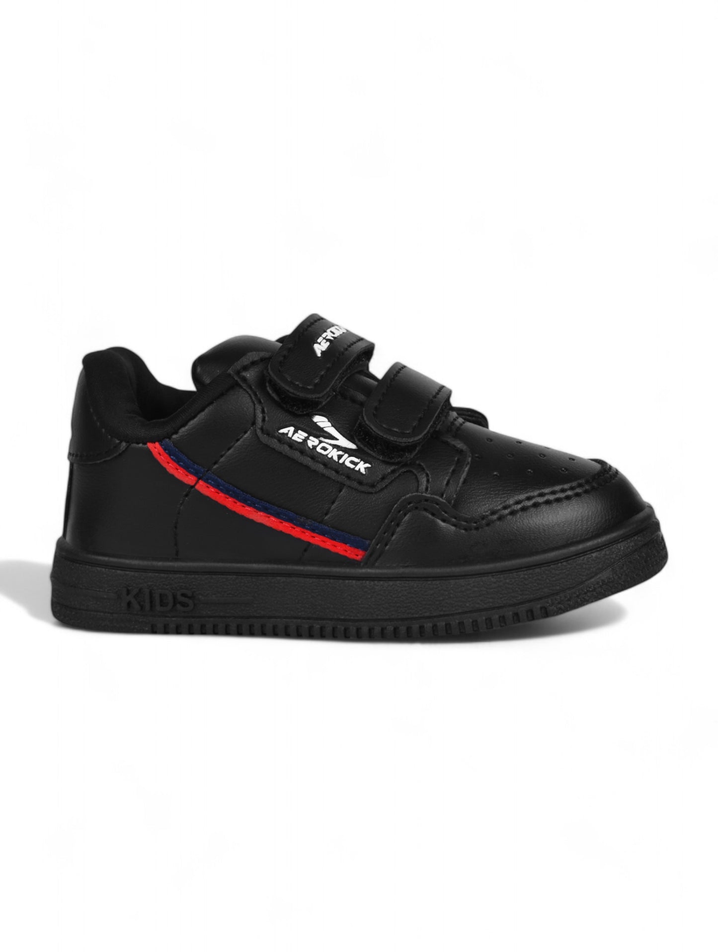 Casual Shoes With Velrco - Black