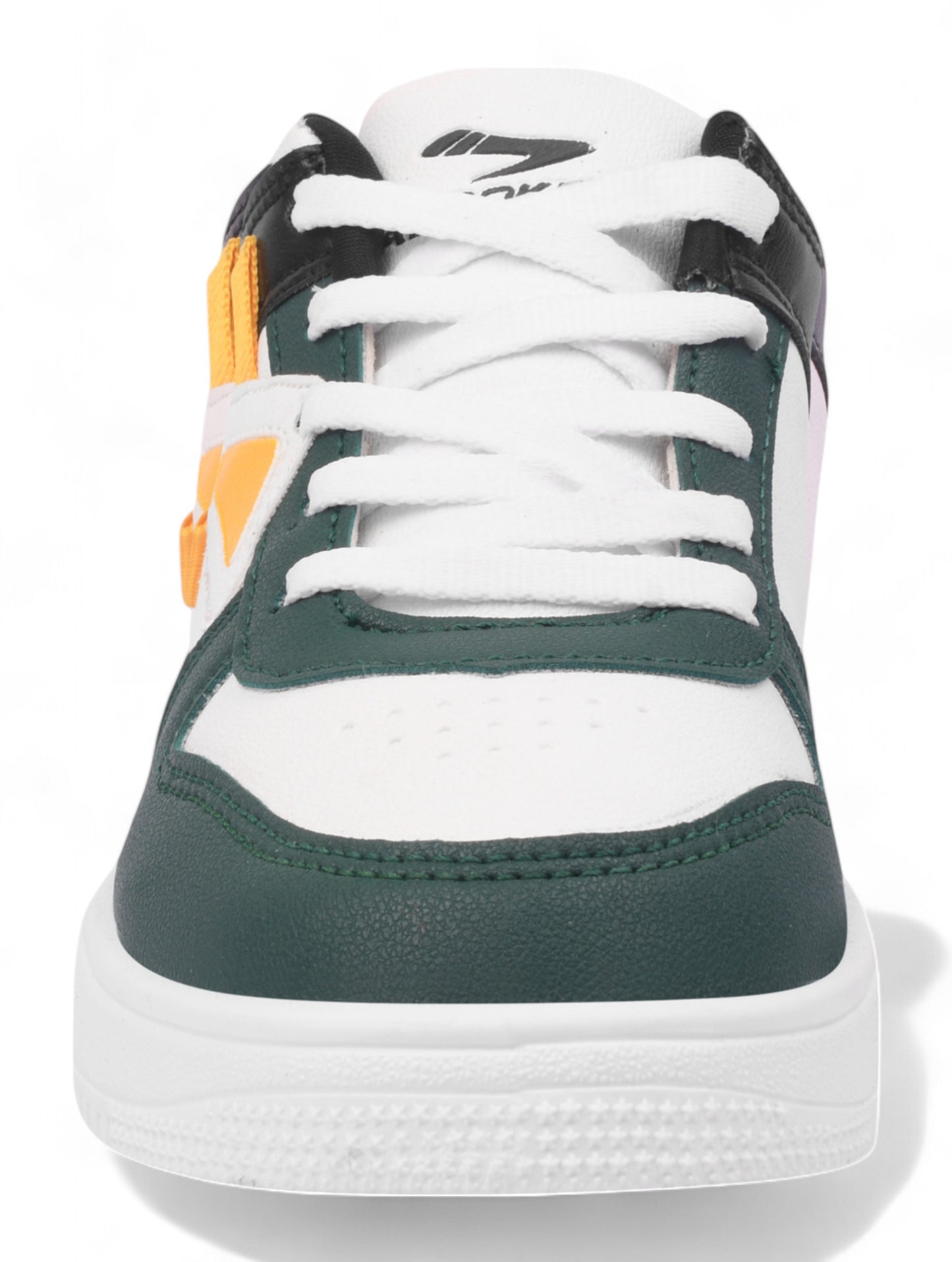 Ankle High Casual Shoes With Laces - Green