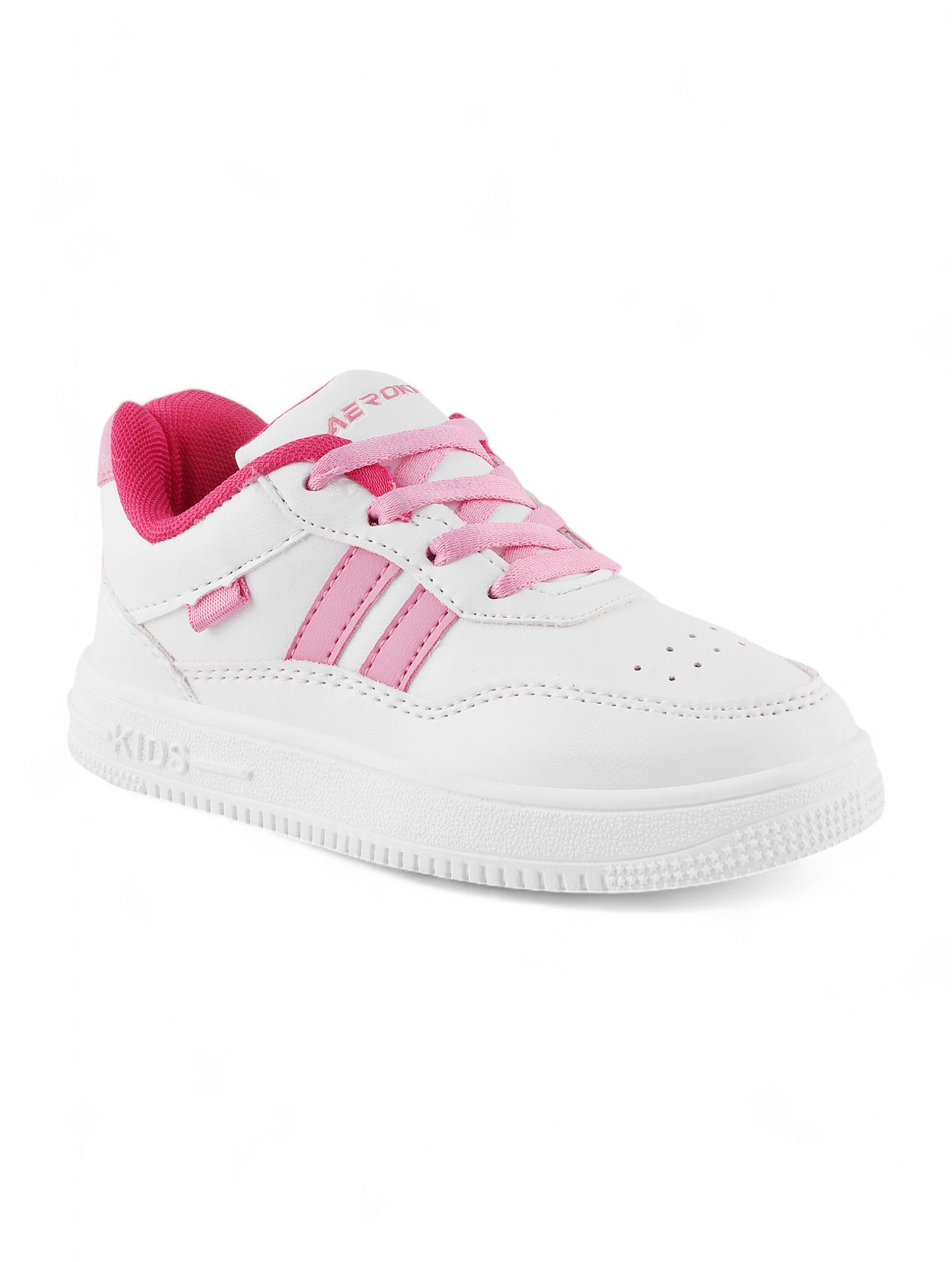 Casual Shoes With Laces - White