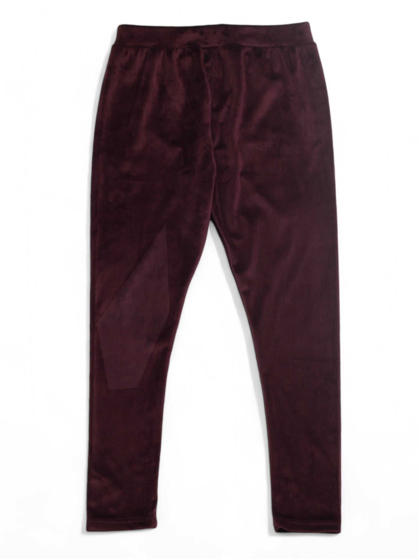 Solid Velvet Leggings - Purple