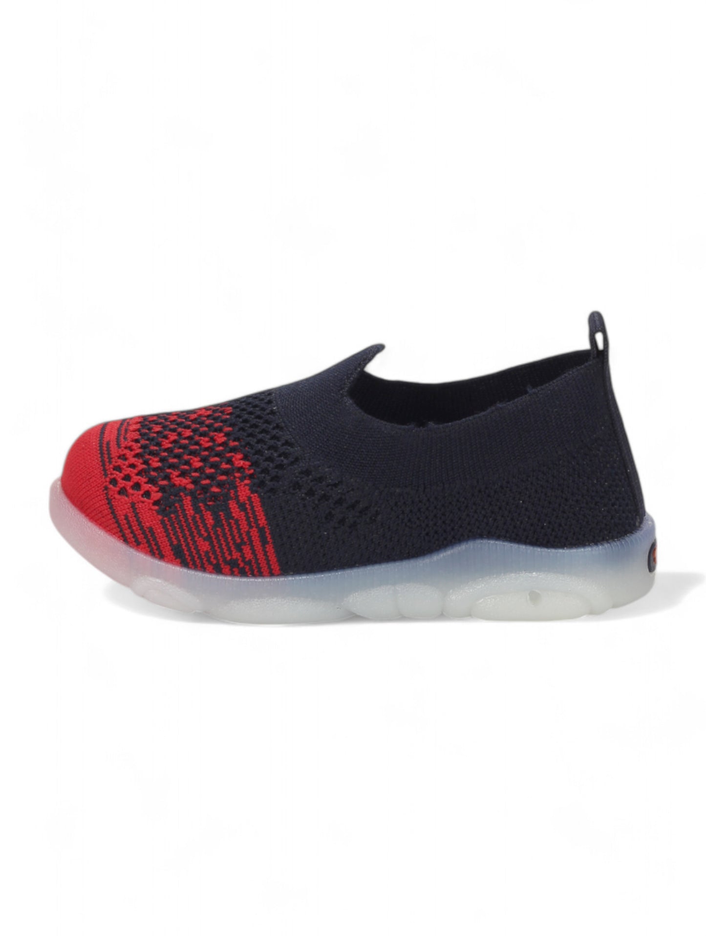Slip On Casual Shoes With LED Light - Navy Blue