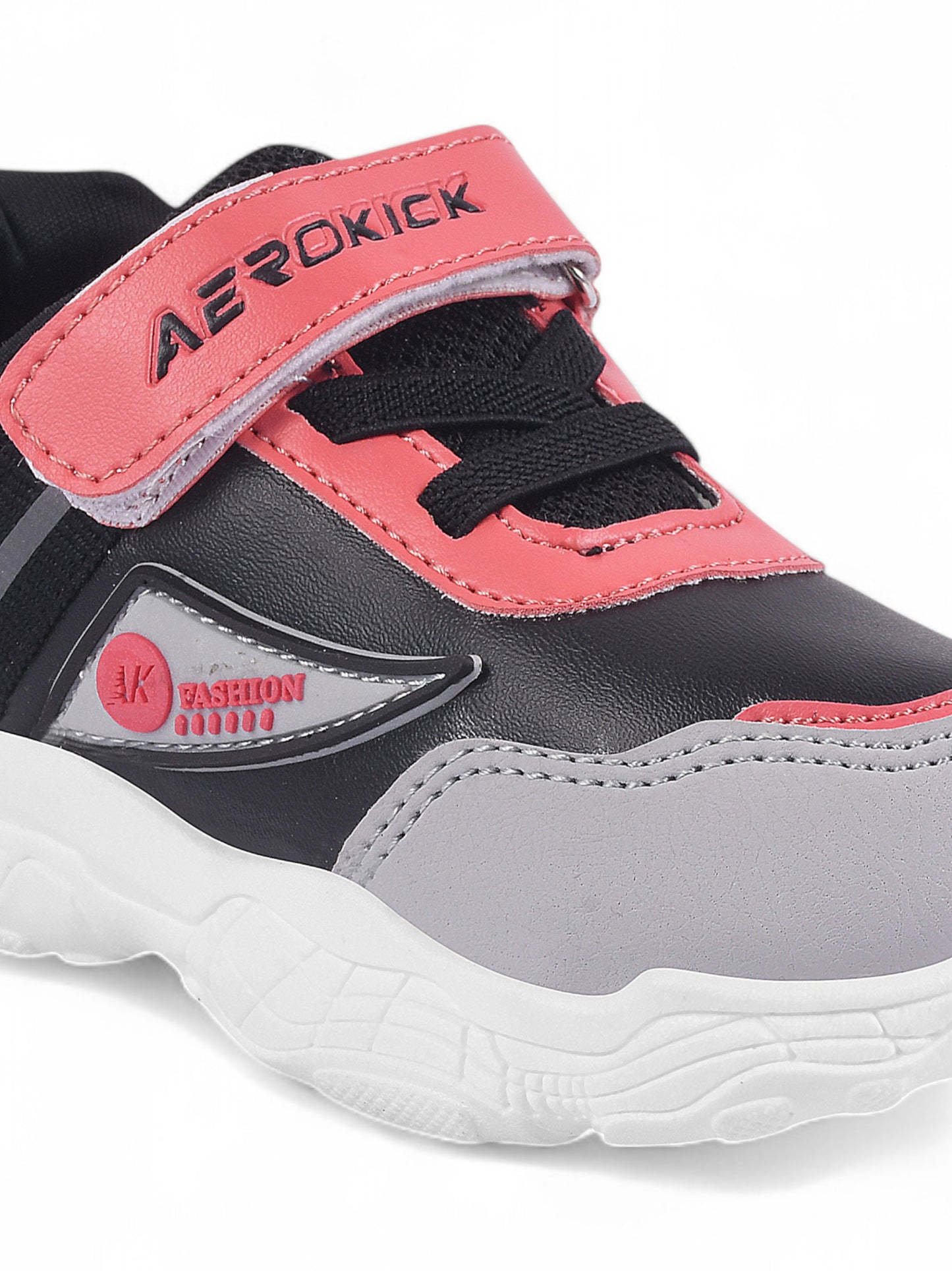 Casual Shoes With Velrco - Black
