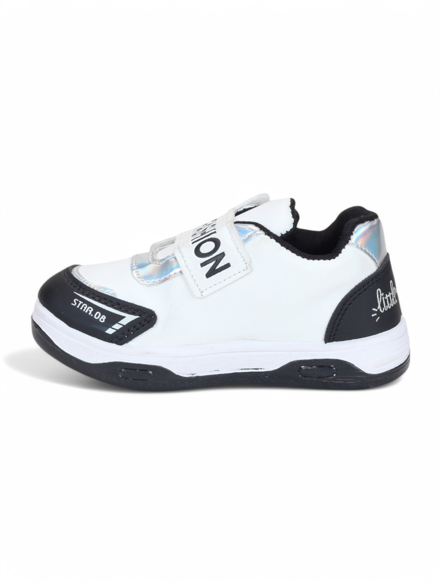 Casual Shoes With Velrco - Black