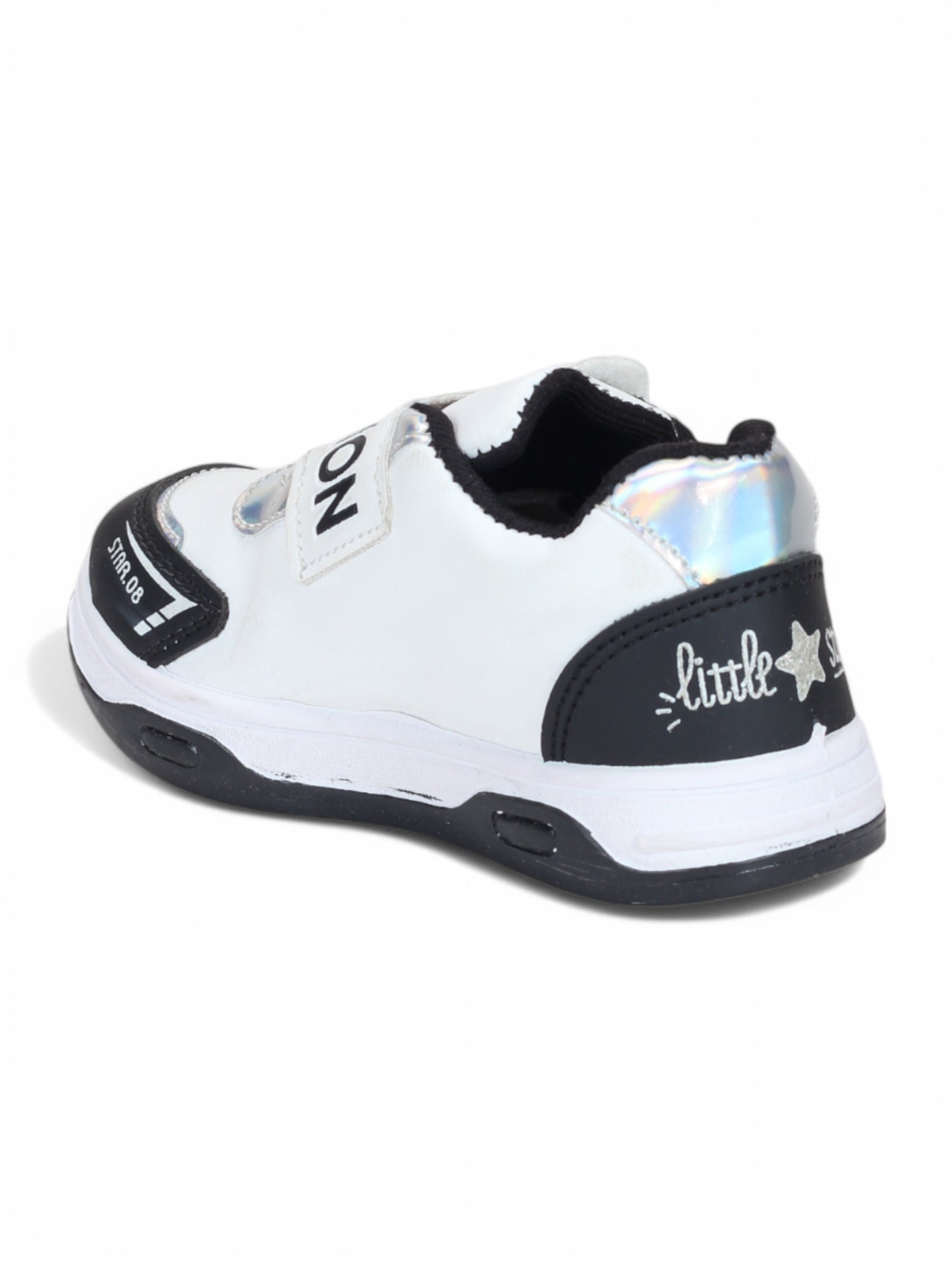 Casual Shoes With Velrco - Black