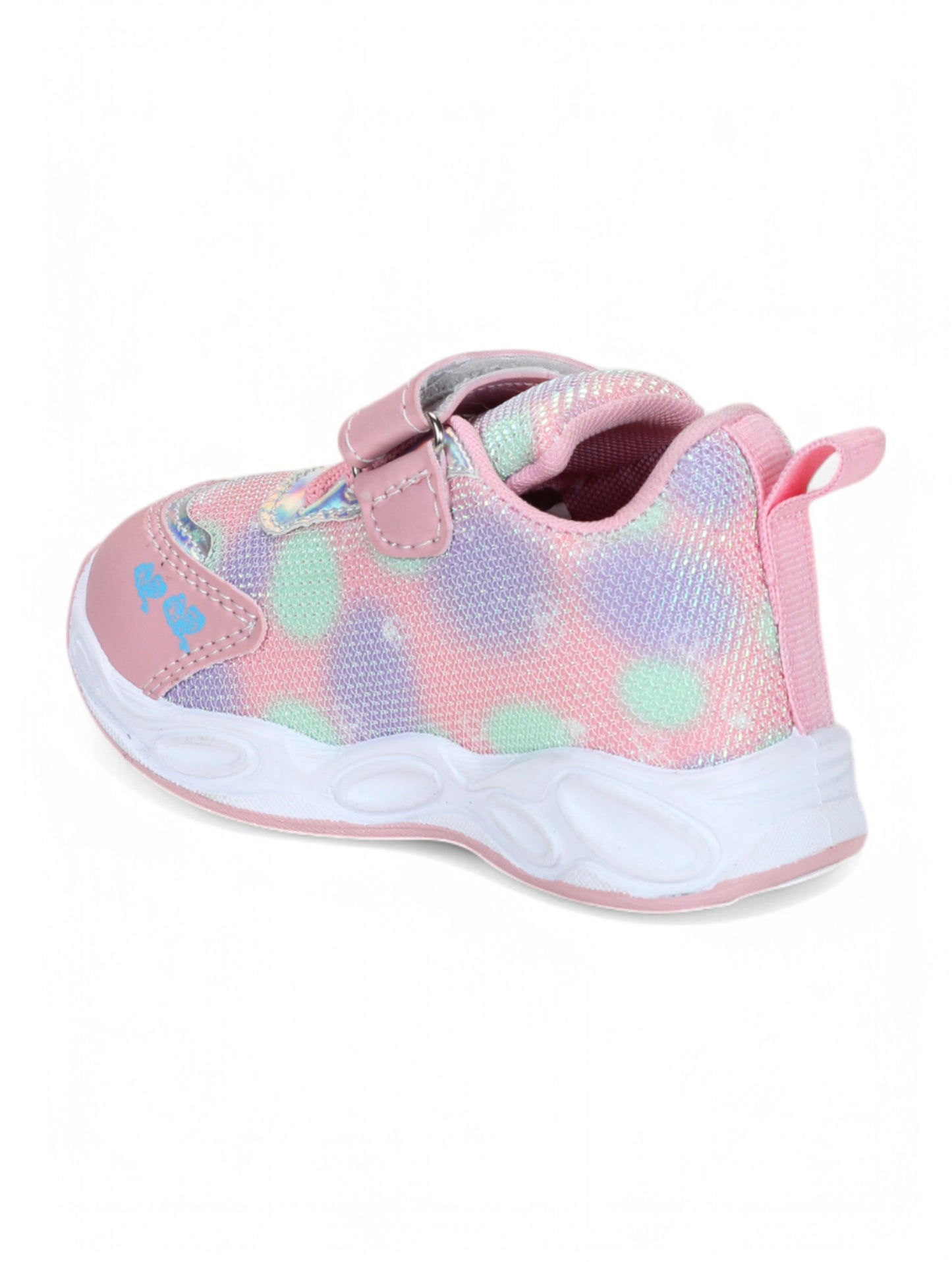 Casual Shoes With Velrco - Pink