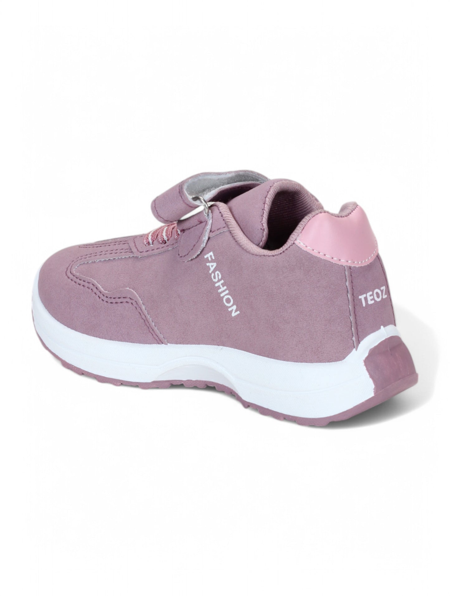 Casual Velcro Shoes - Mauve