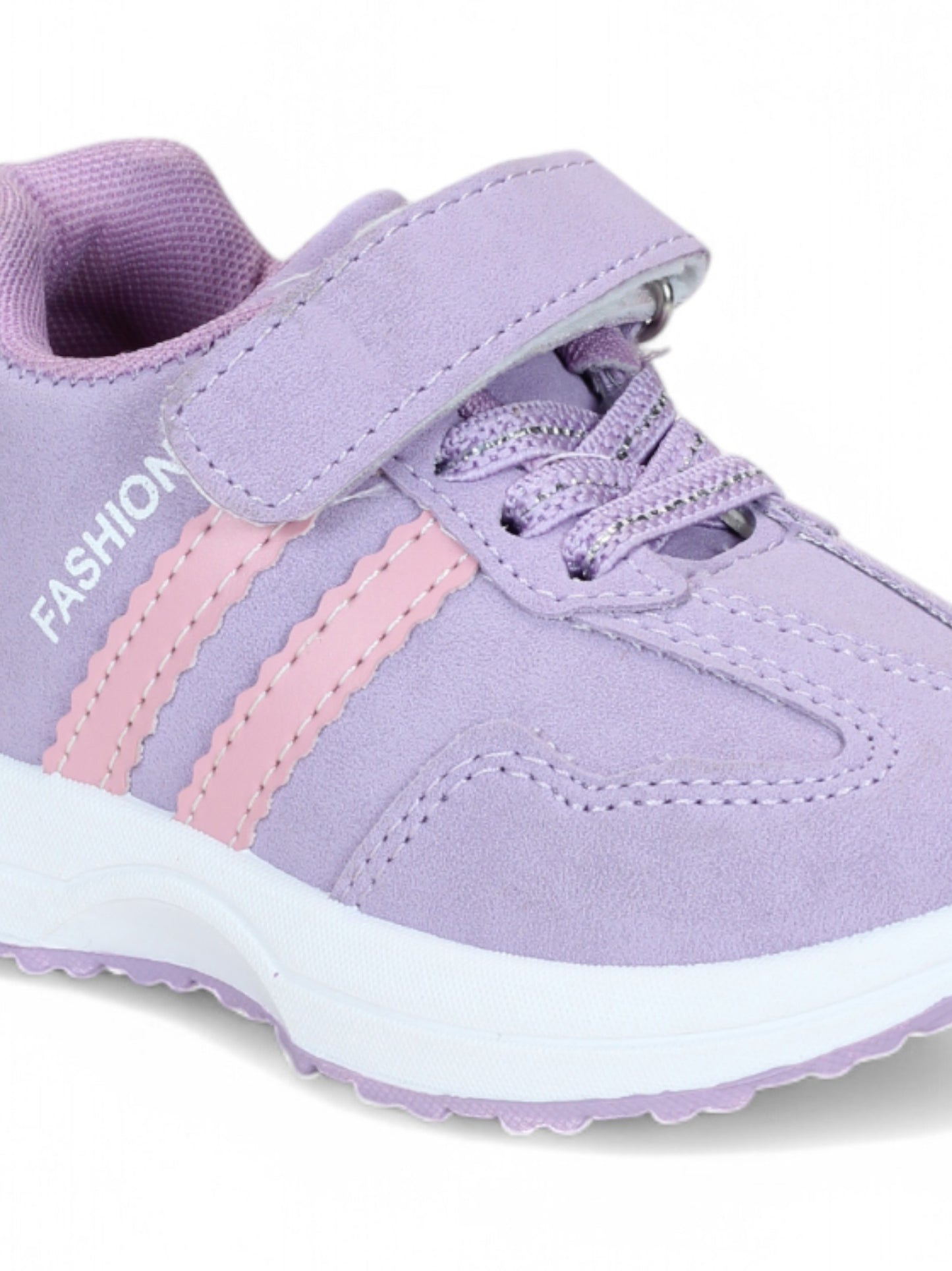 Casual Velcro Shoes - Purple