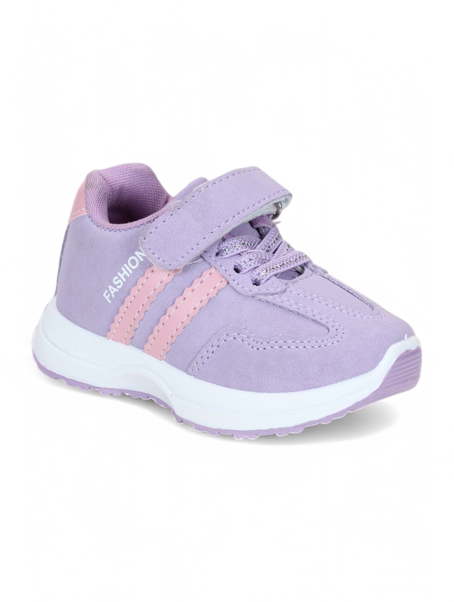 Casual Velcro Shoes - Purple