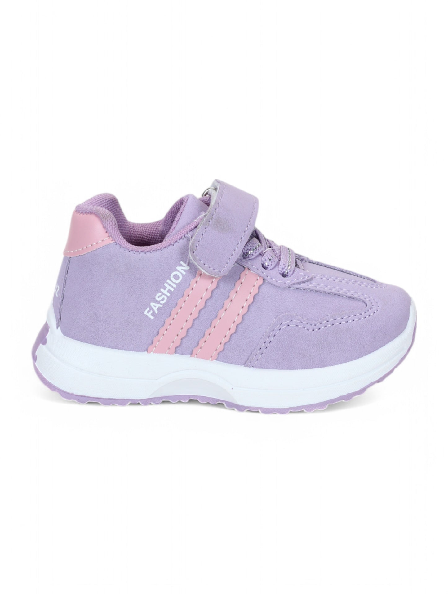 Casual Velcro Shoes - Purple