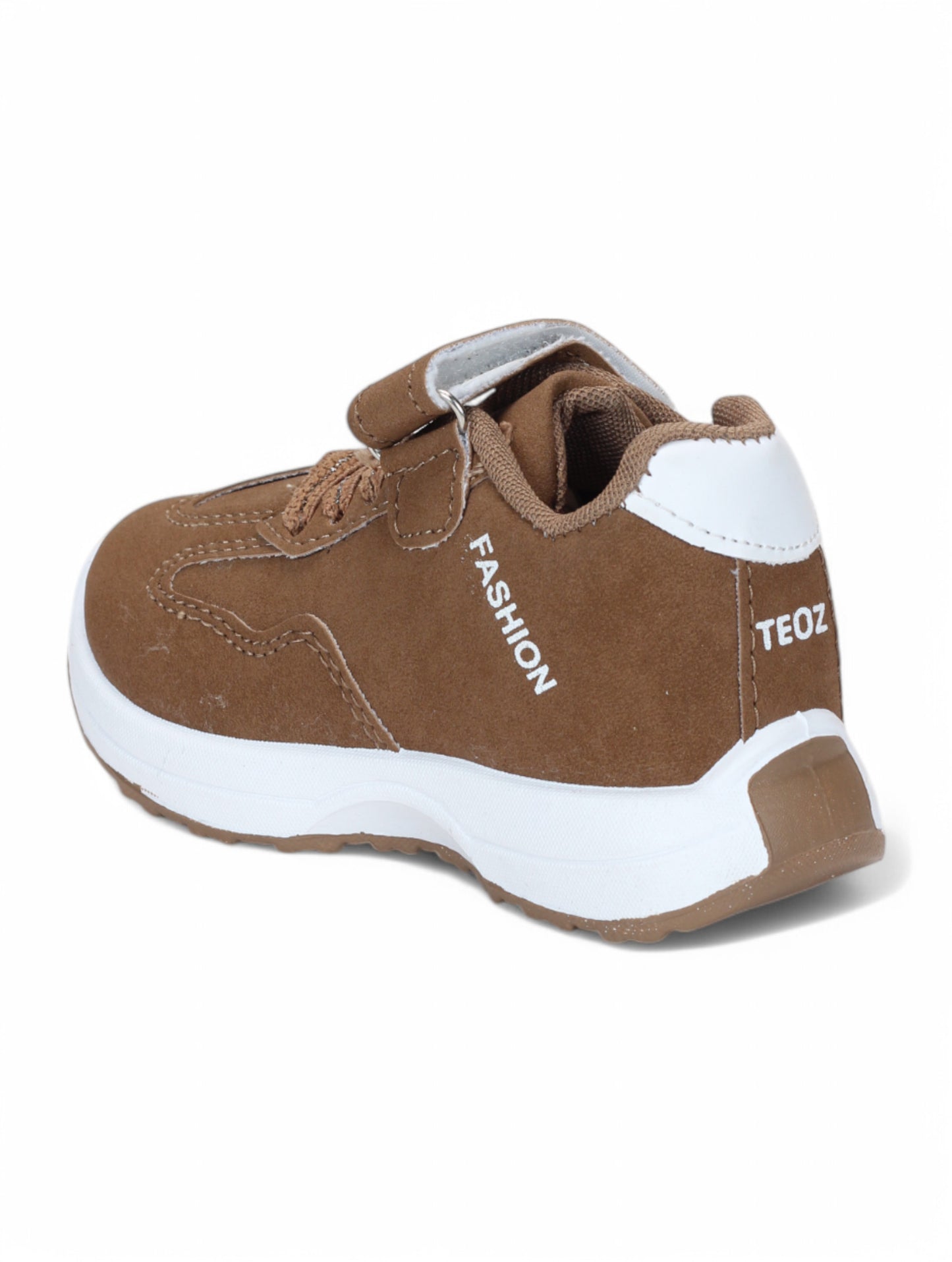 Casual Velcro Shoes - Brown