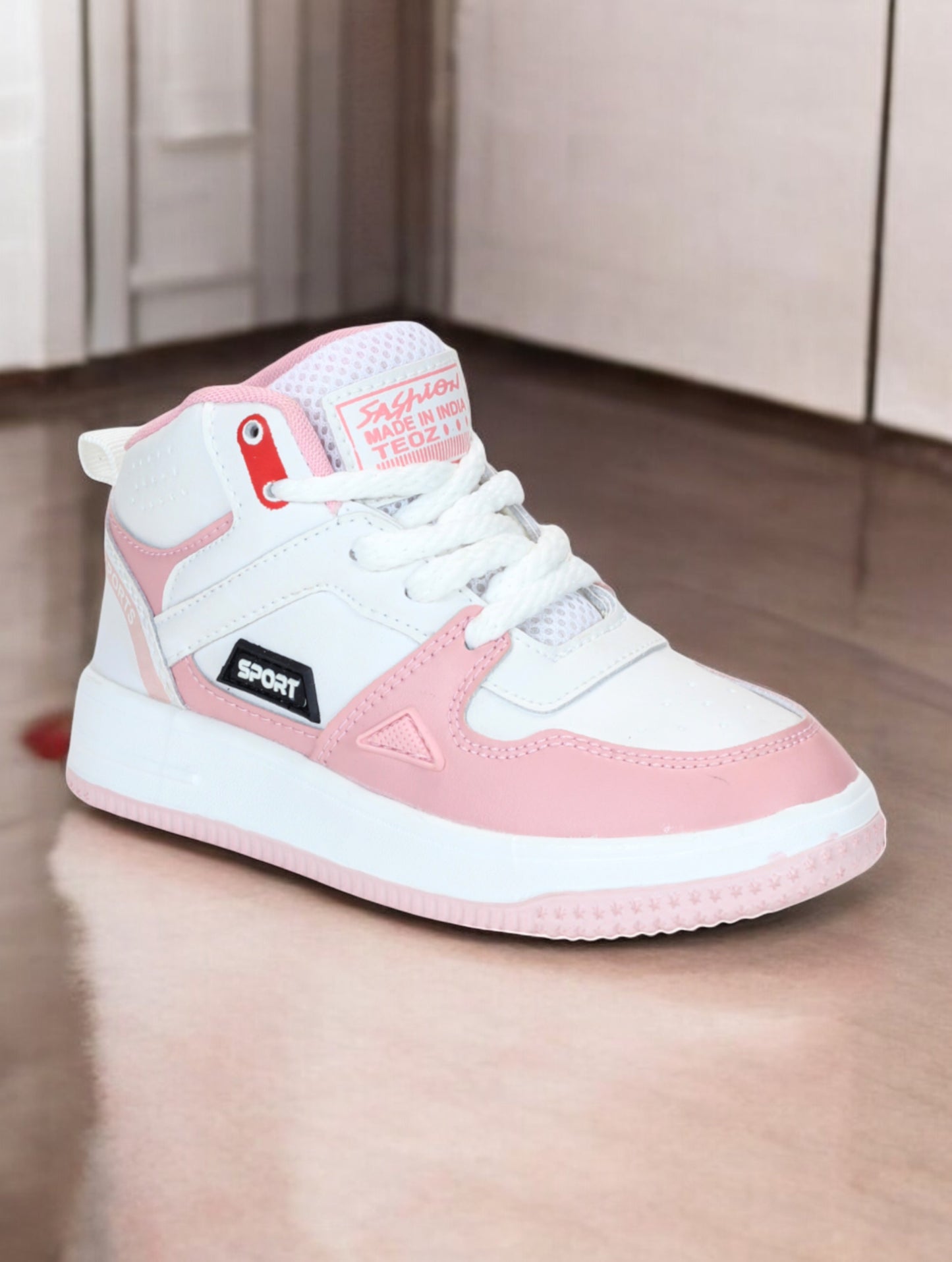 Casual Shoes With Laces - Pink