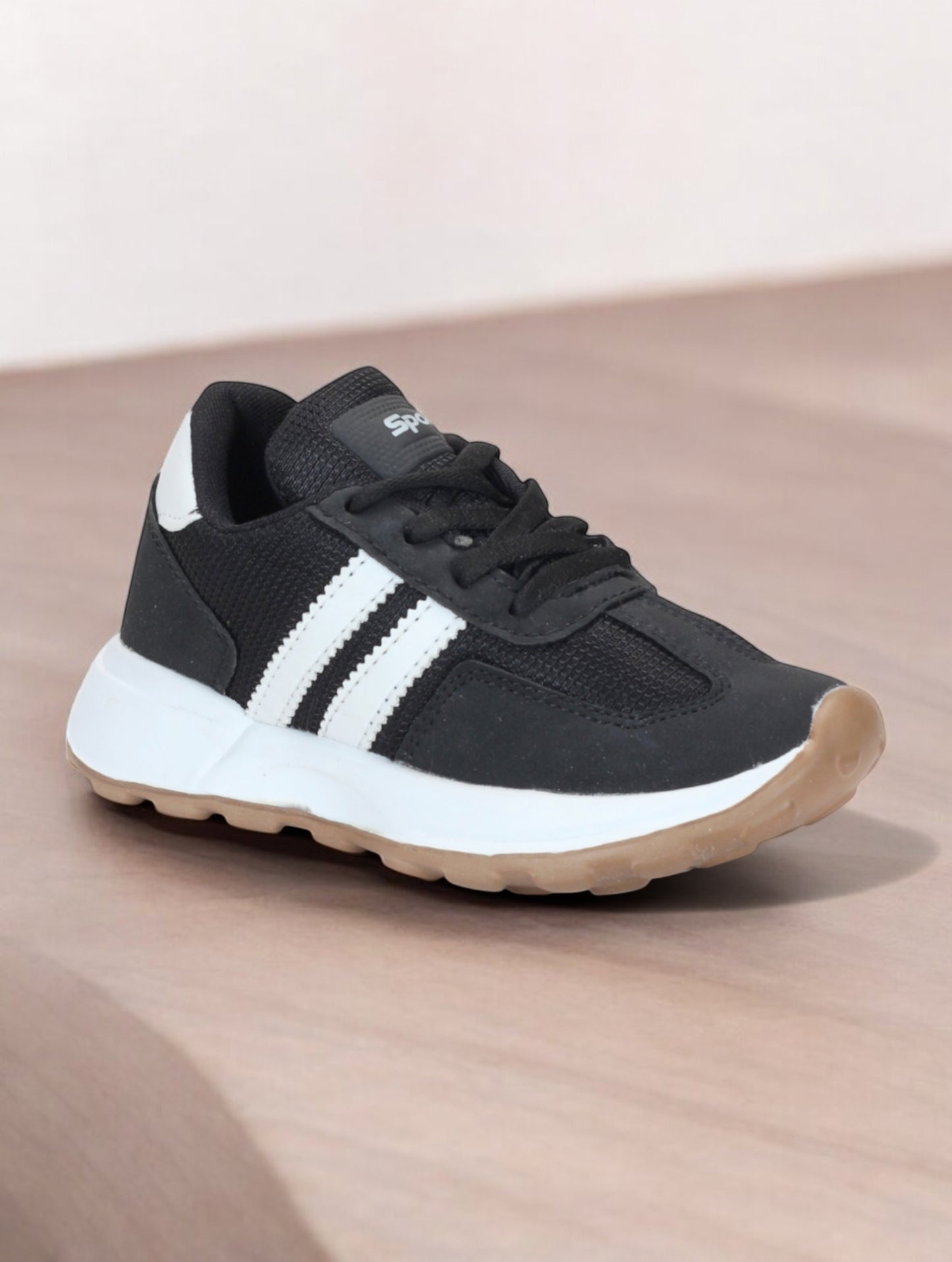 Casual Shoes With Laces - Black