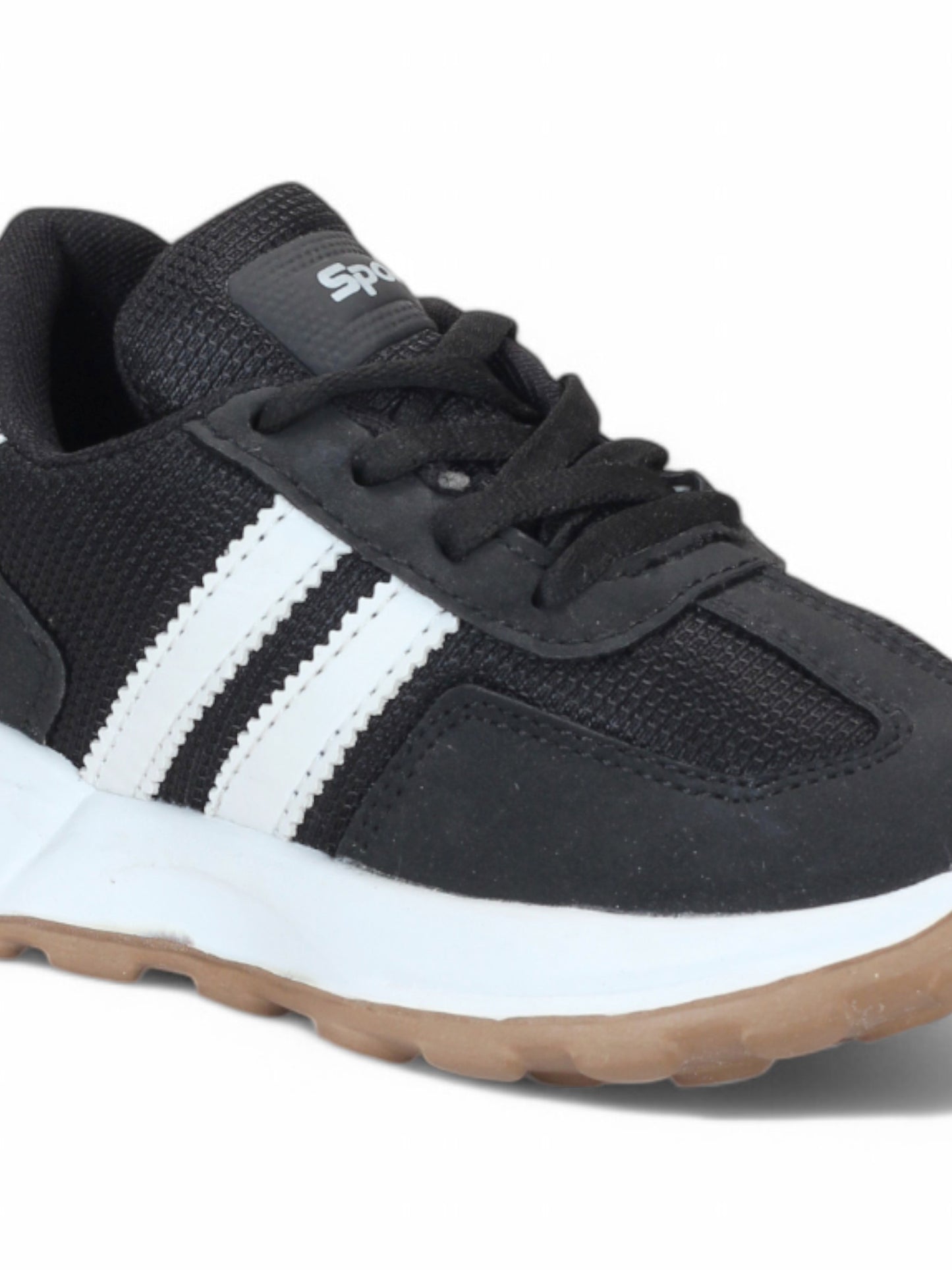 Casual Shoes With Laces - Black