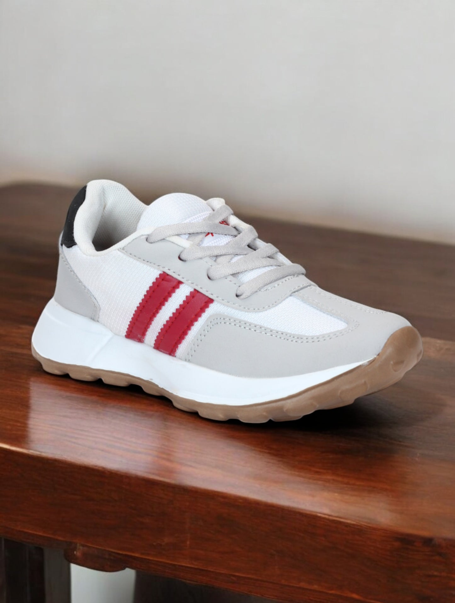 Casual Shoes With Laces - White