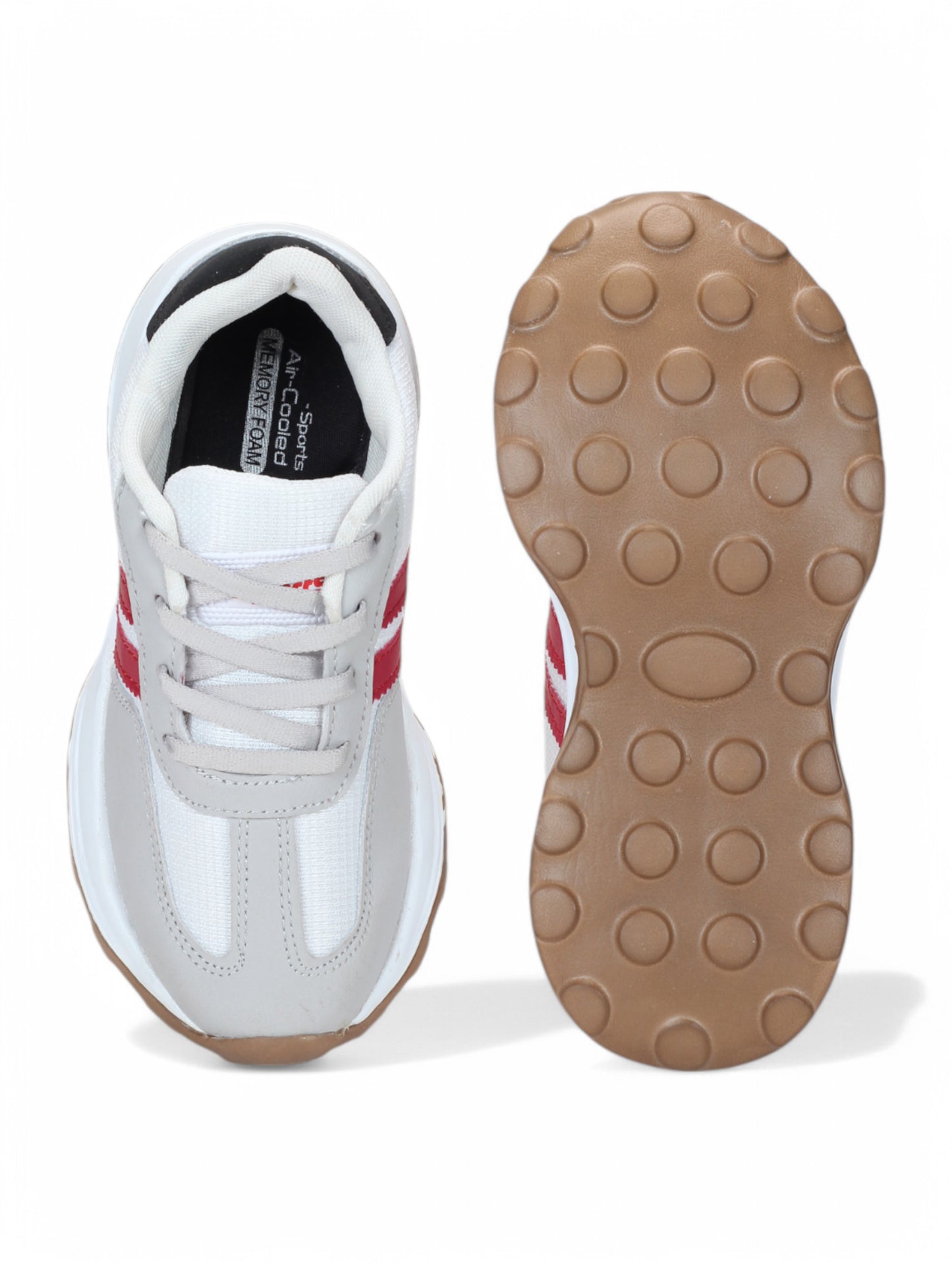 Casual Shoes With Laces - White
