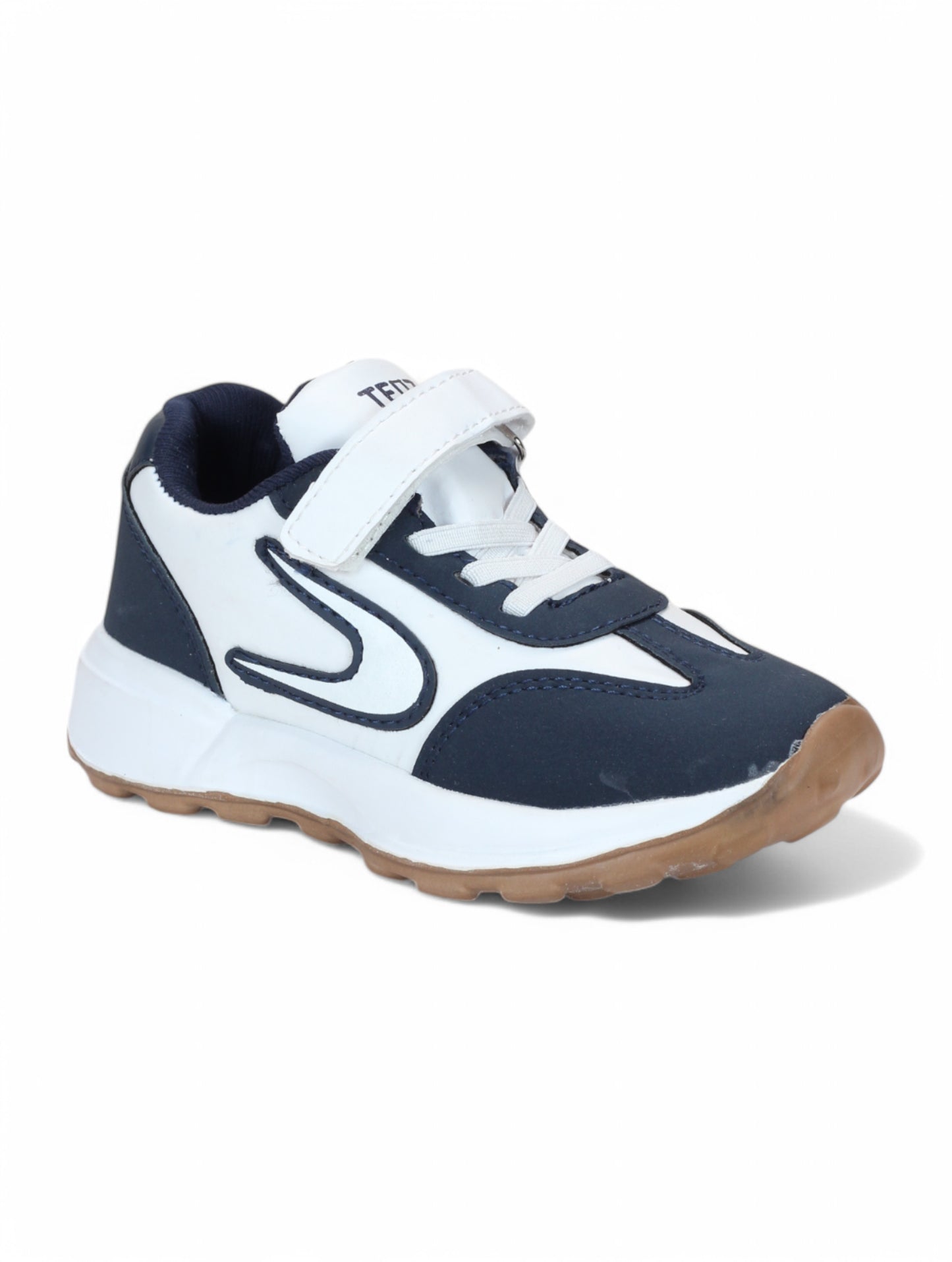 Casual Shoes With Laces - Navy Blue