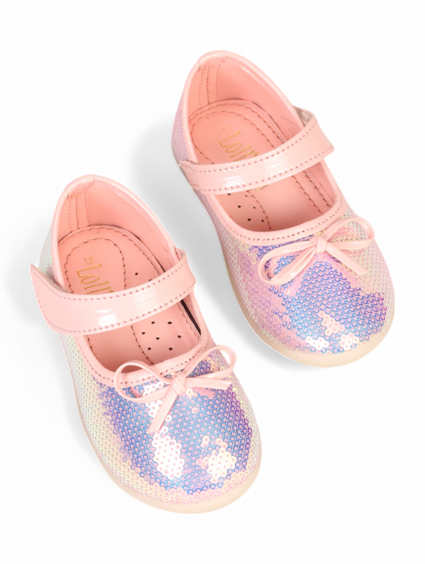 Mary Jane's Belle with Applique Detail - Pink