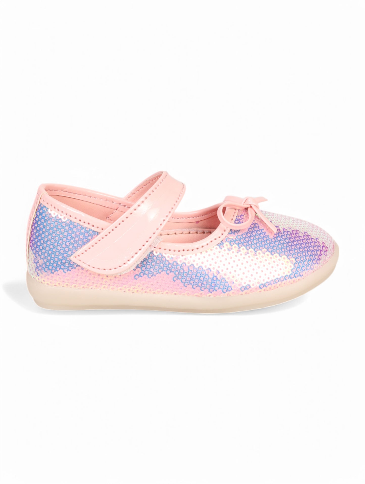 Mary Jane's Belle with Applique Detail - Pink
