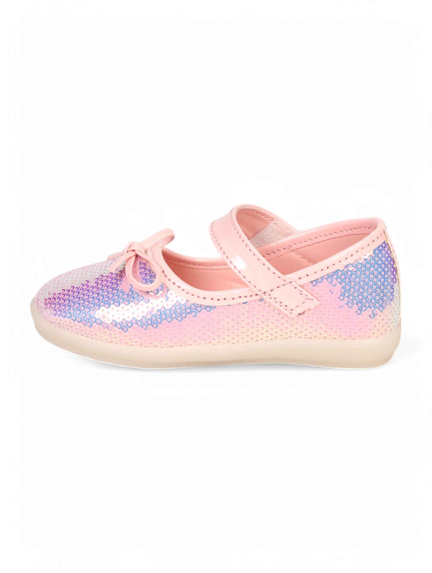 Mary Jane's Belle with Applique Detail - Pink