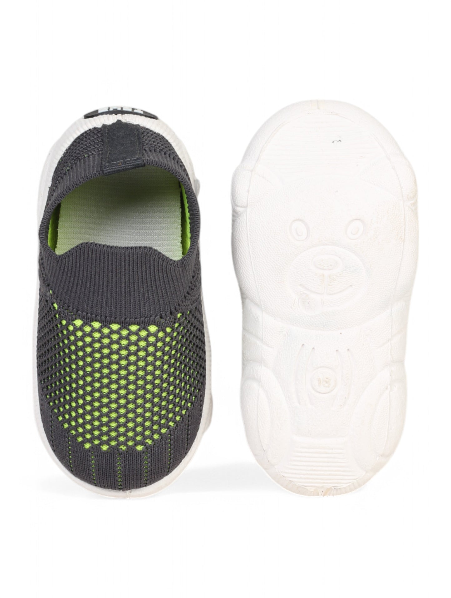 Slip On Musical Chu Chu Shoes - Dark Grey