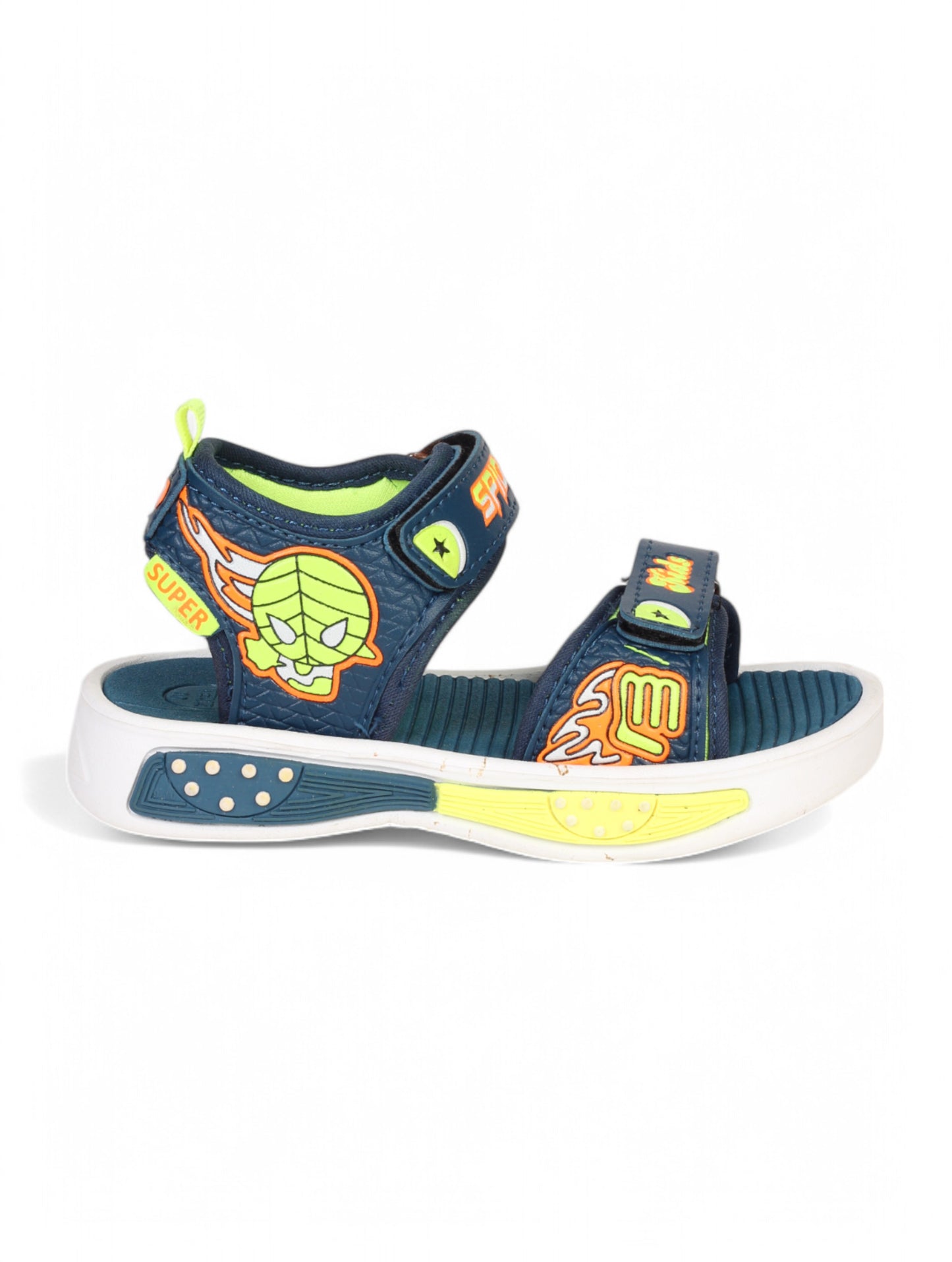Sandals With Velcro Closing - Blue