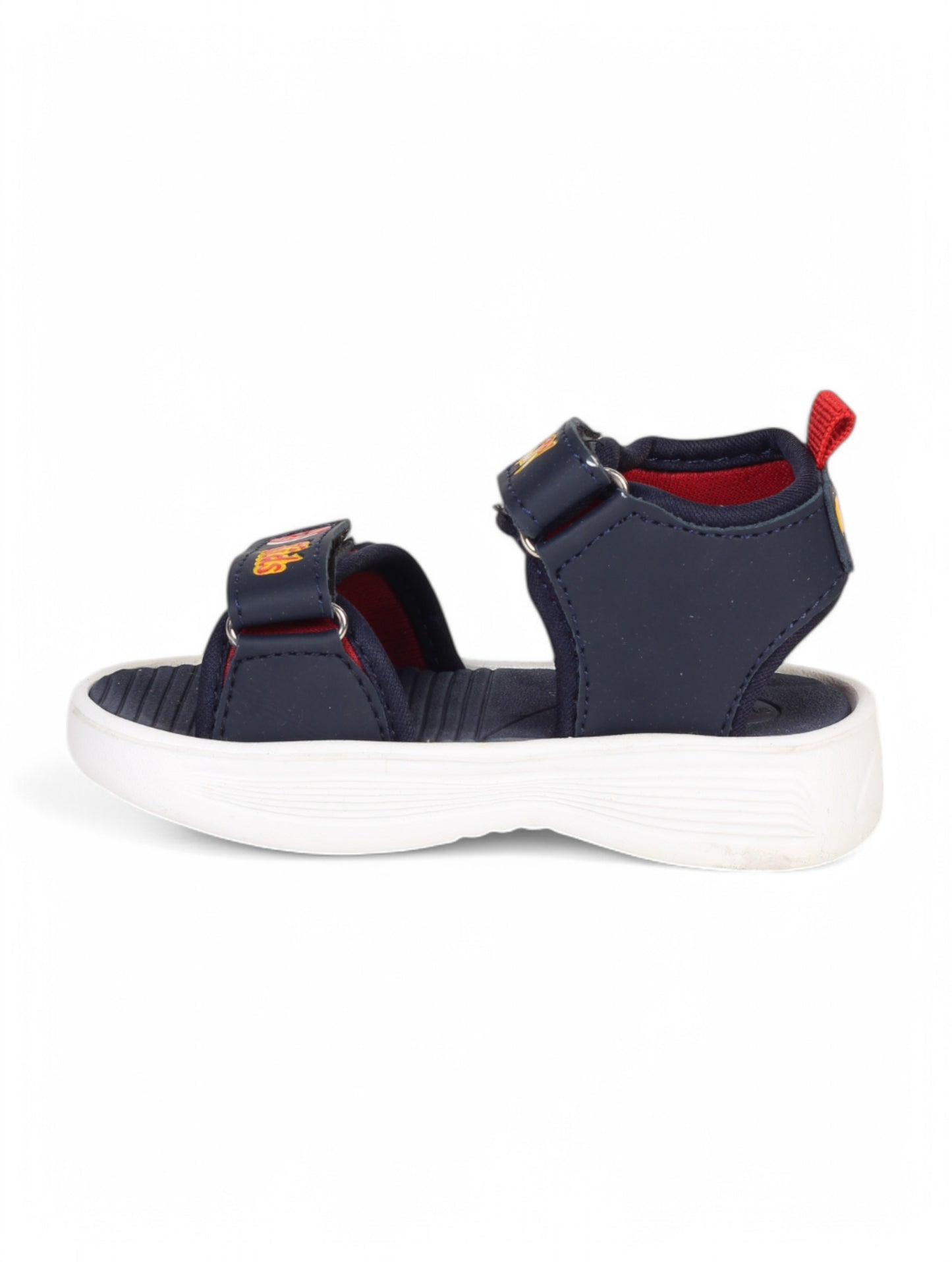 Sandals With Velcro Closing - Navy Blue