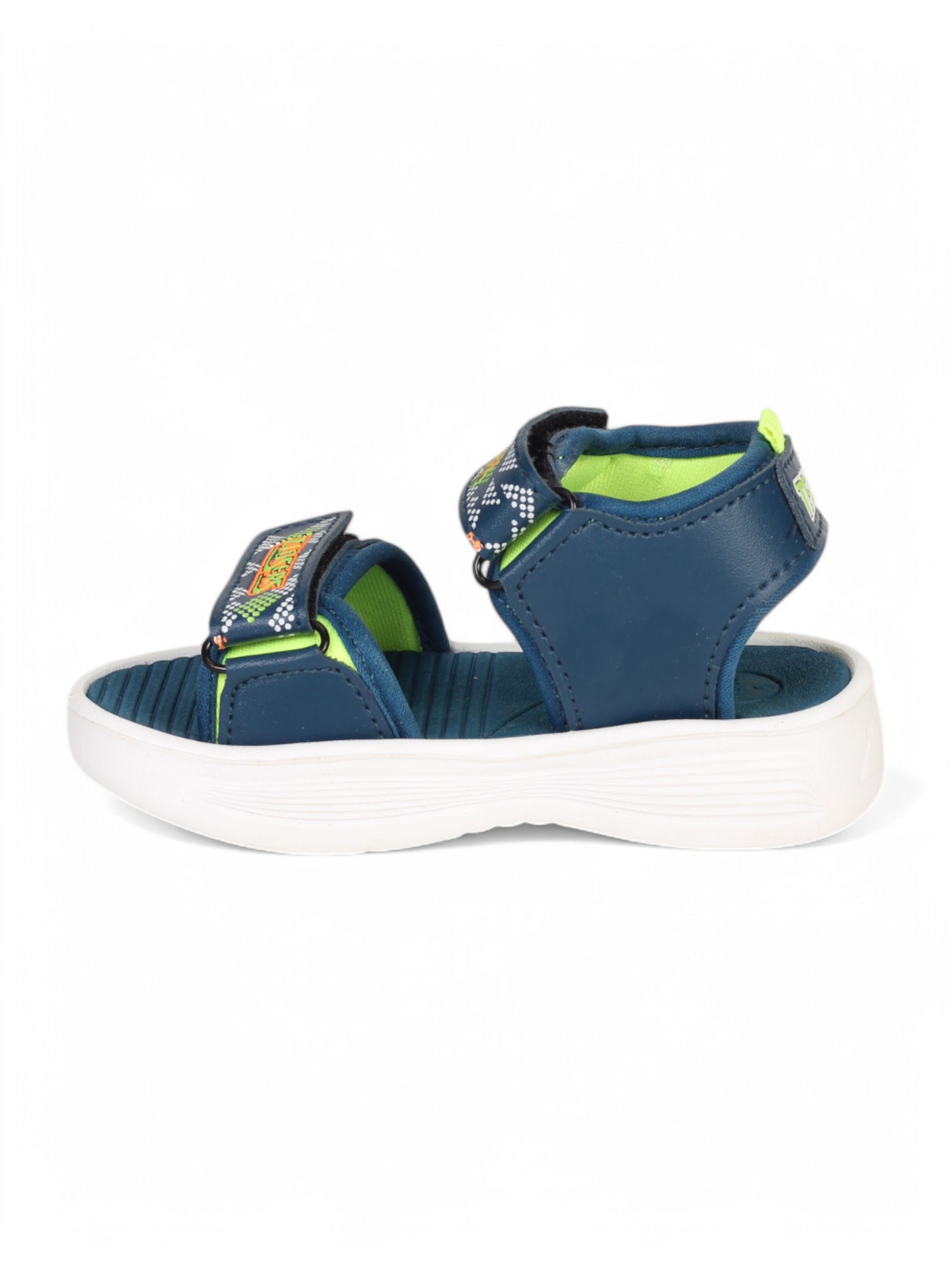 Sandals With Velcro Closing - Blue