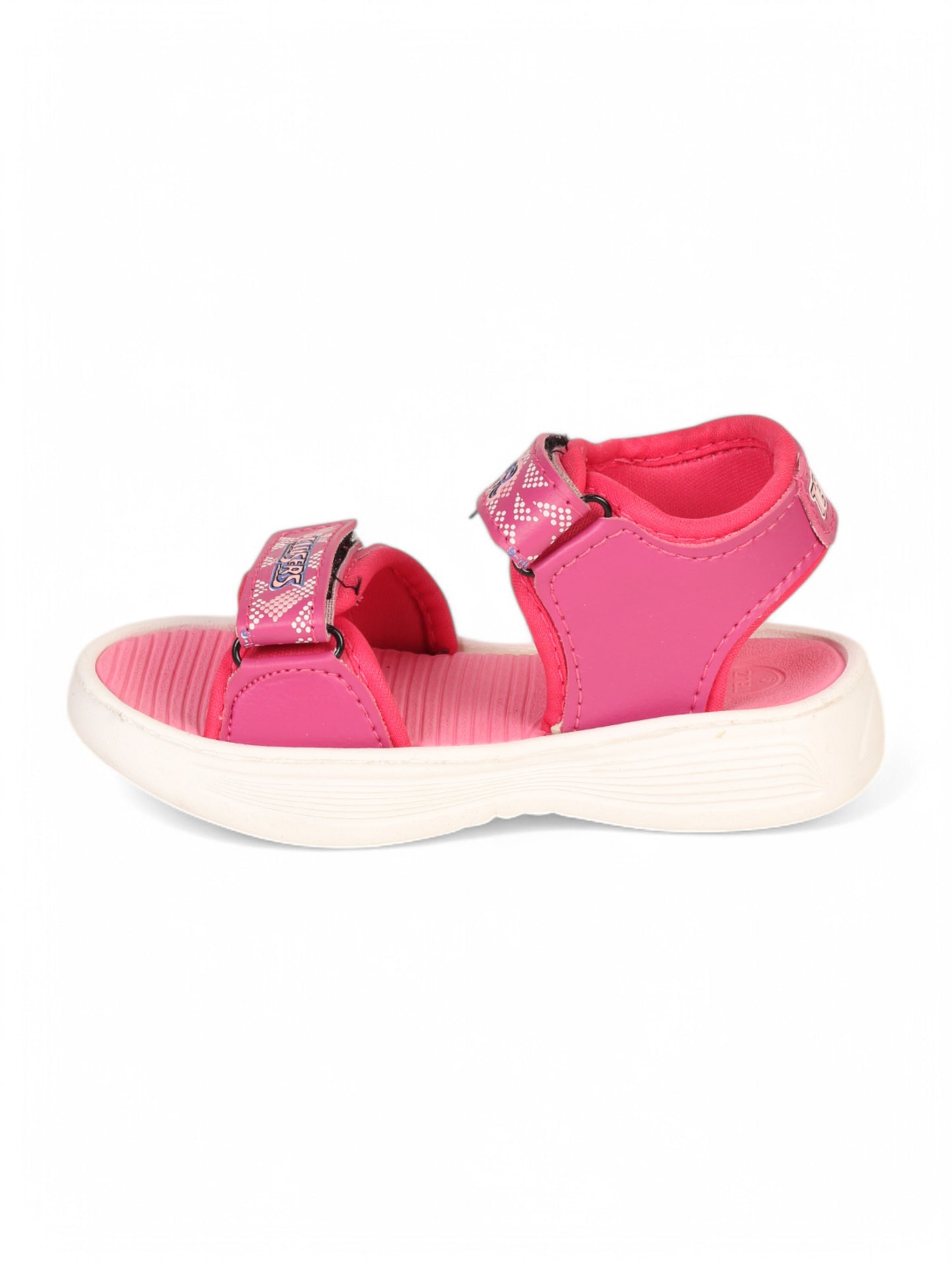 Sandals With Velcro Closing - Pink