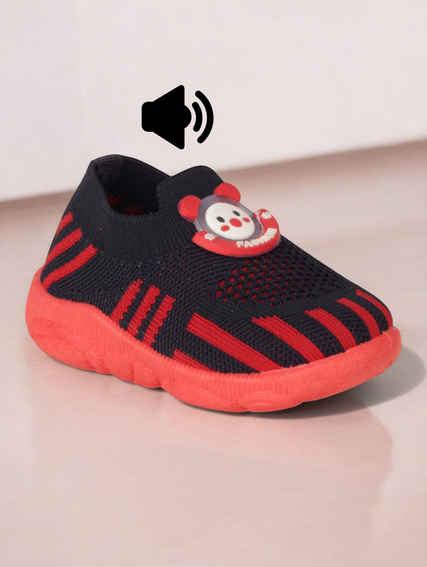 Slip On Musical Chu Chu Shoes - Navy Blue